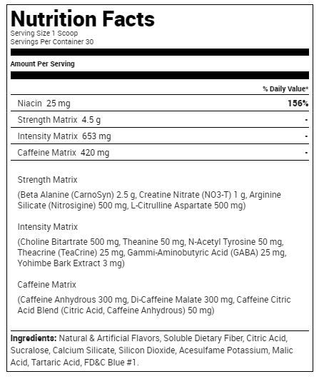 ProSupps Mr. Hyde NitroX Pre-Workout Blue Razz Popsicle product image