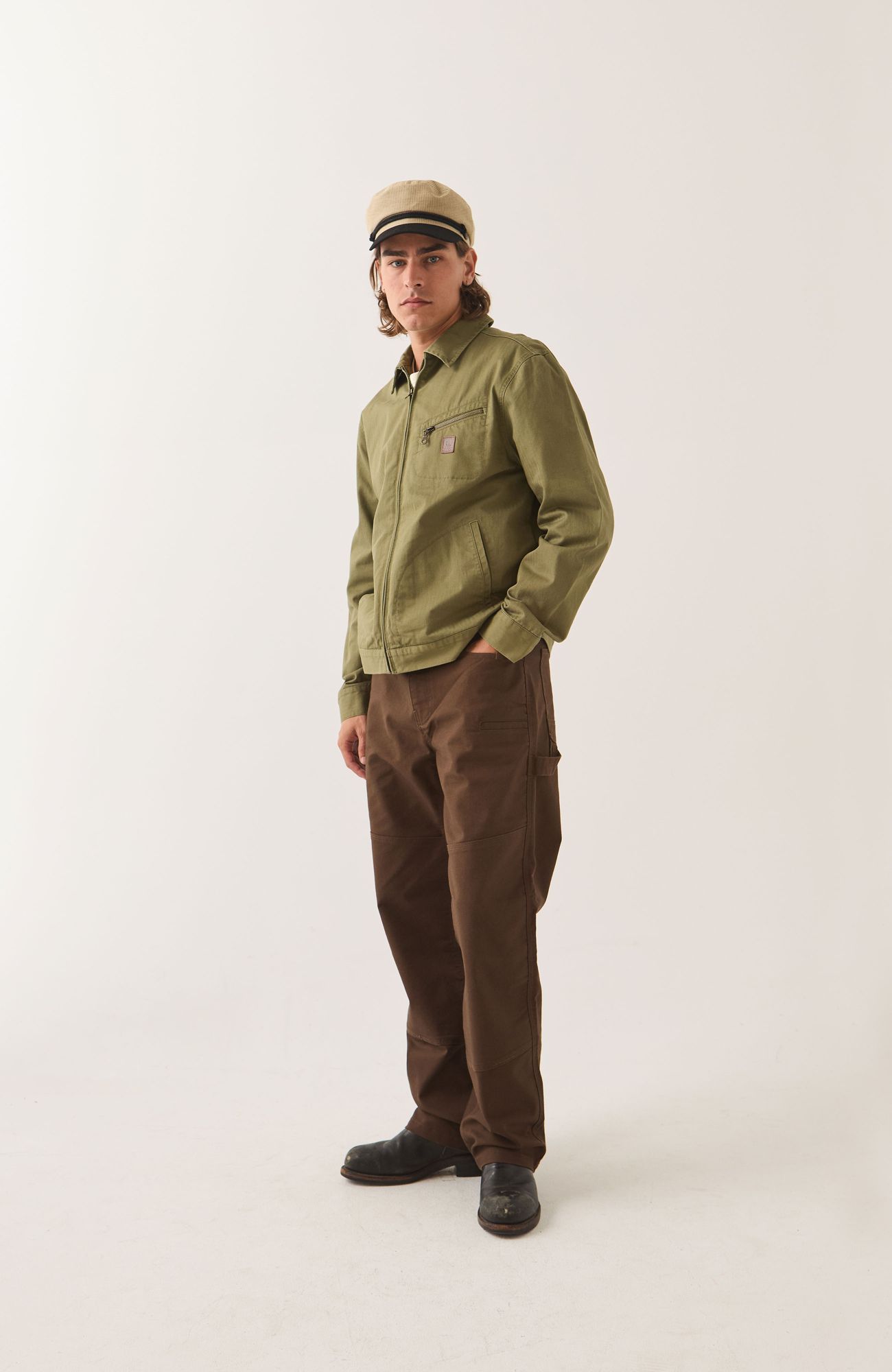 BRIXTON Men's Mechanic Garage Zip Jacket product image