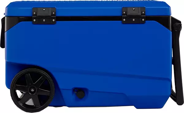 Igloo Latitude 90 Quart Rolling Cooler, Sport Blue