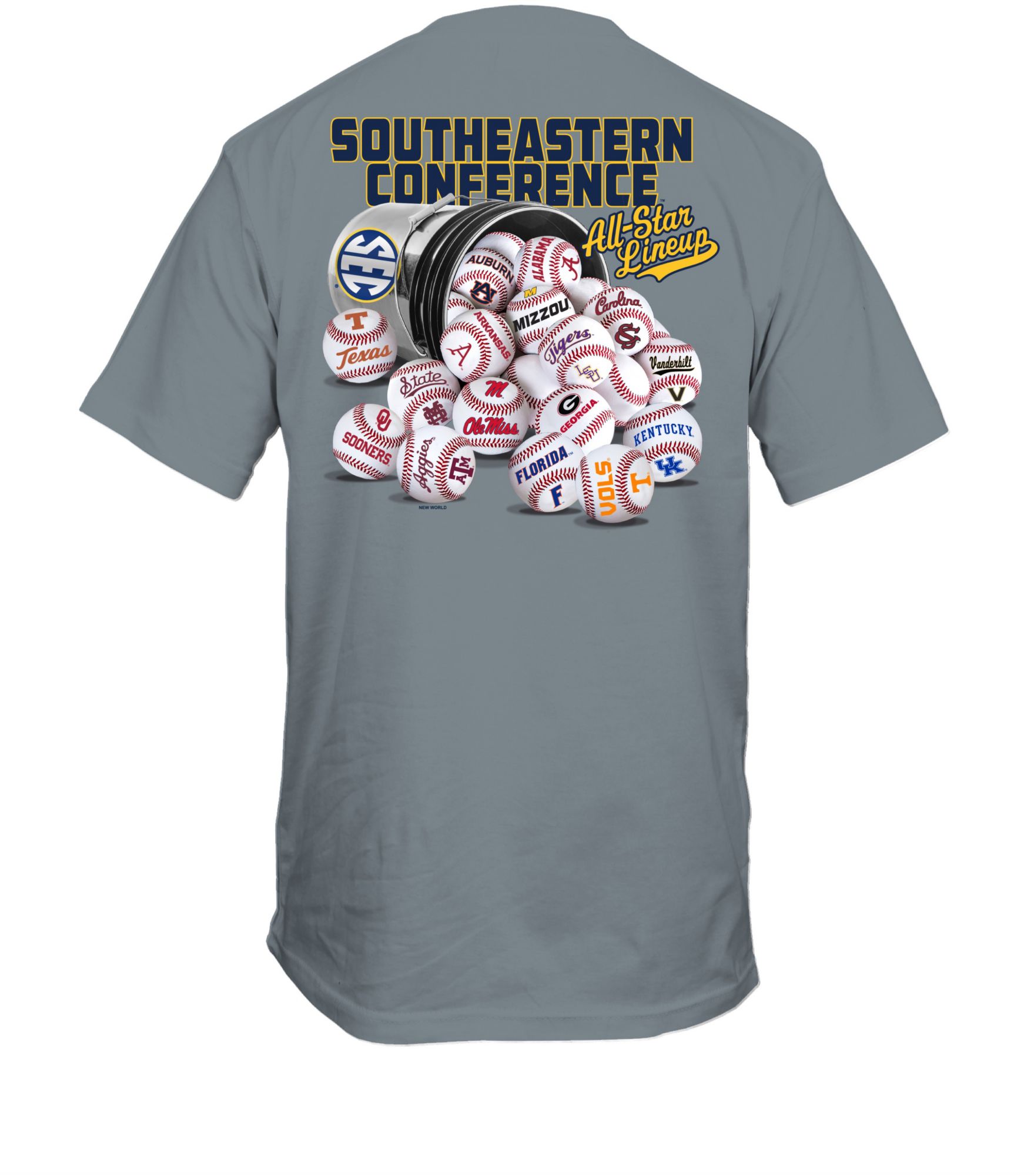 New World Graphics Youth SEC Granite Bucket T-Shirt product image