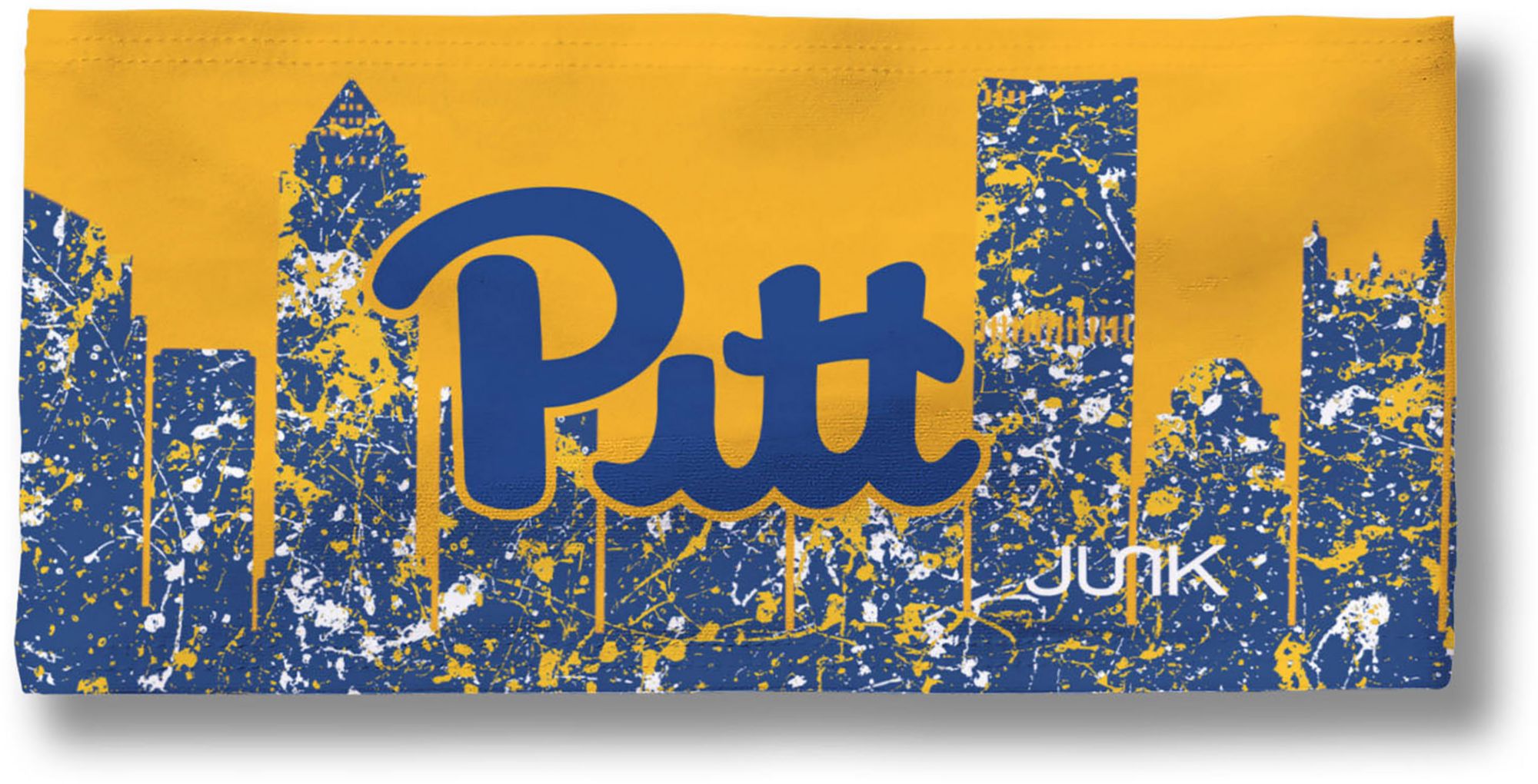 JUNK Brands Adult Pitt Panthers Gold Script Big Band Lite Headband product image