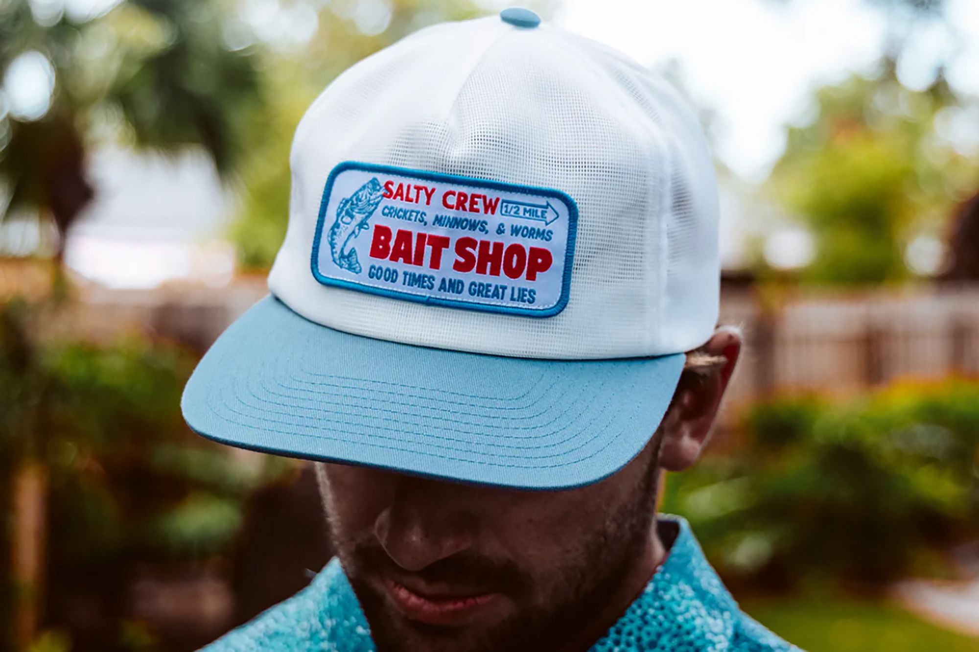 Salty Crew Bait Shop Trucker Hat product image