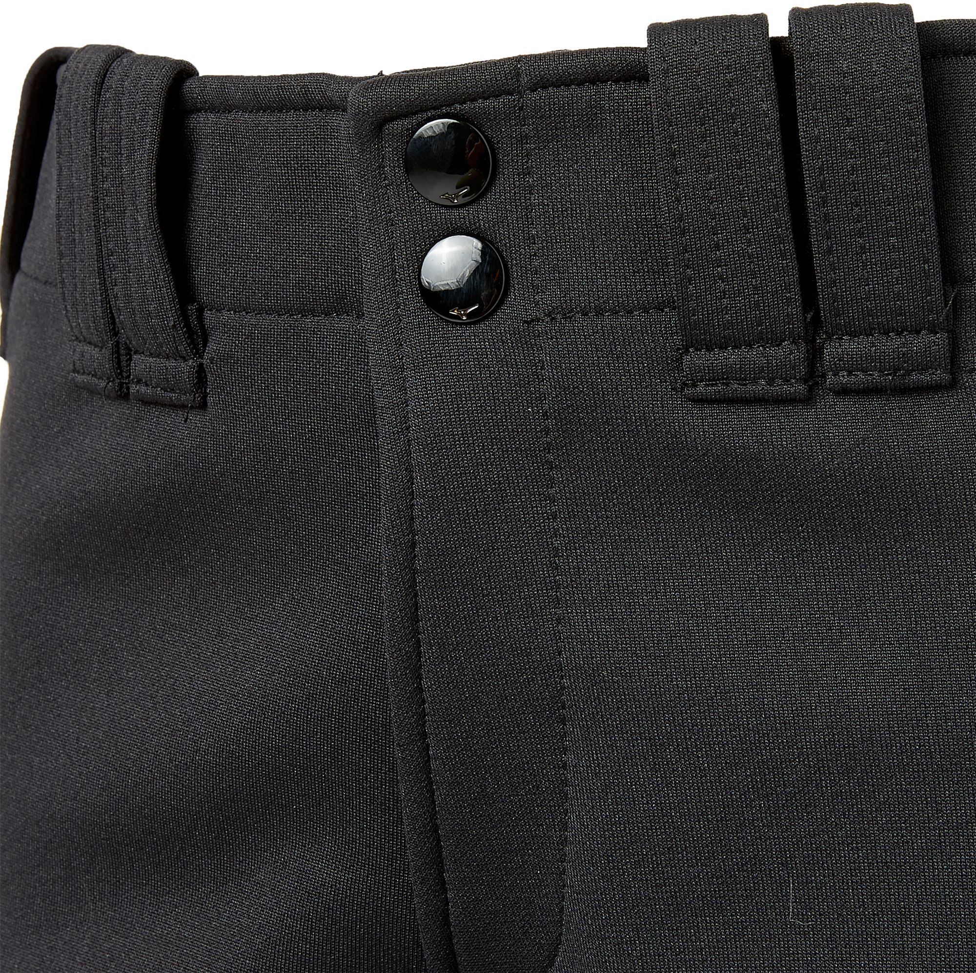 Mizuno Girls Belted Softball Pant Navy Hit A Double