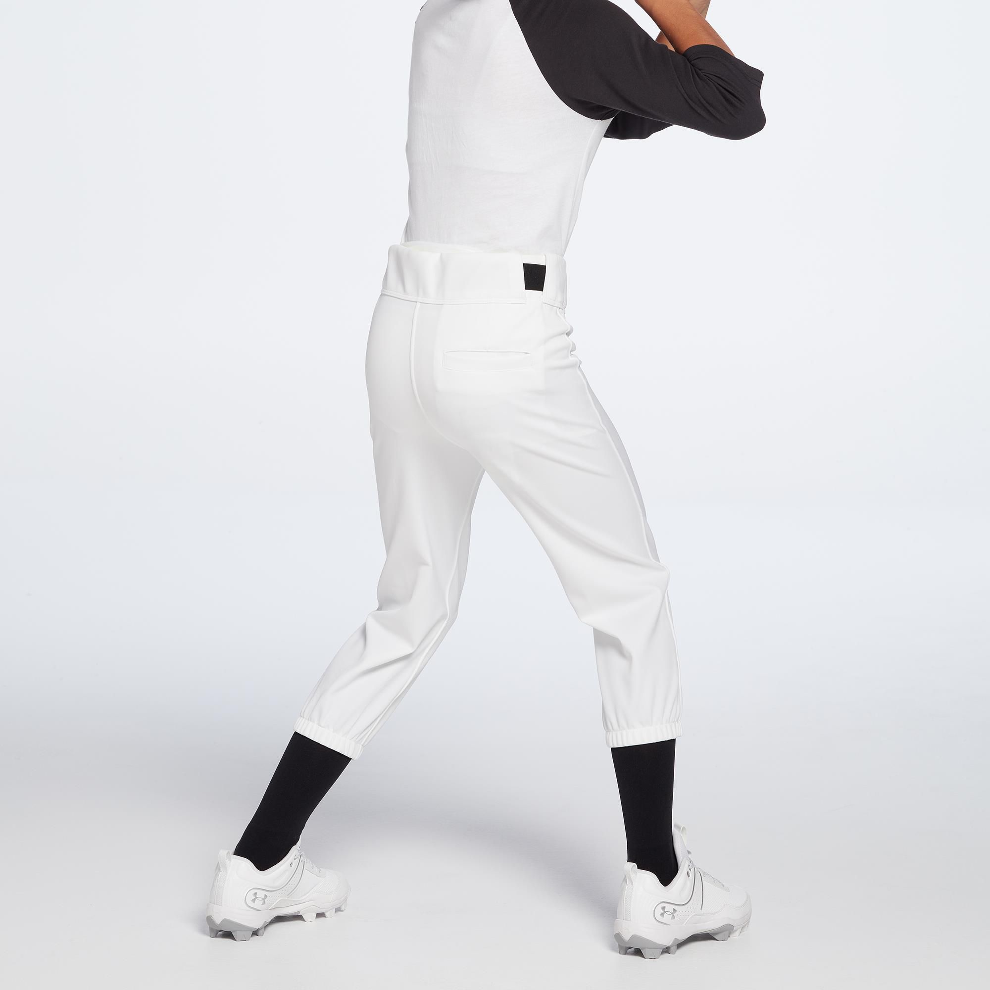 Mizuno Girls' Belted Stretch Softball Pants product image
