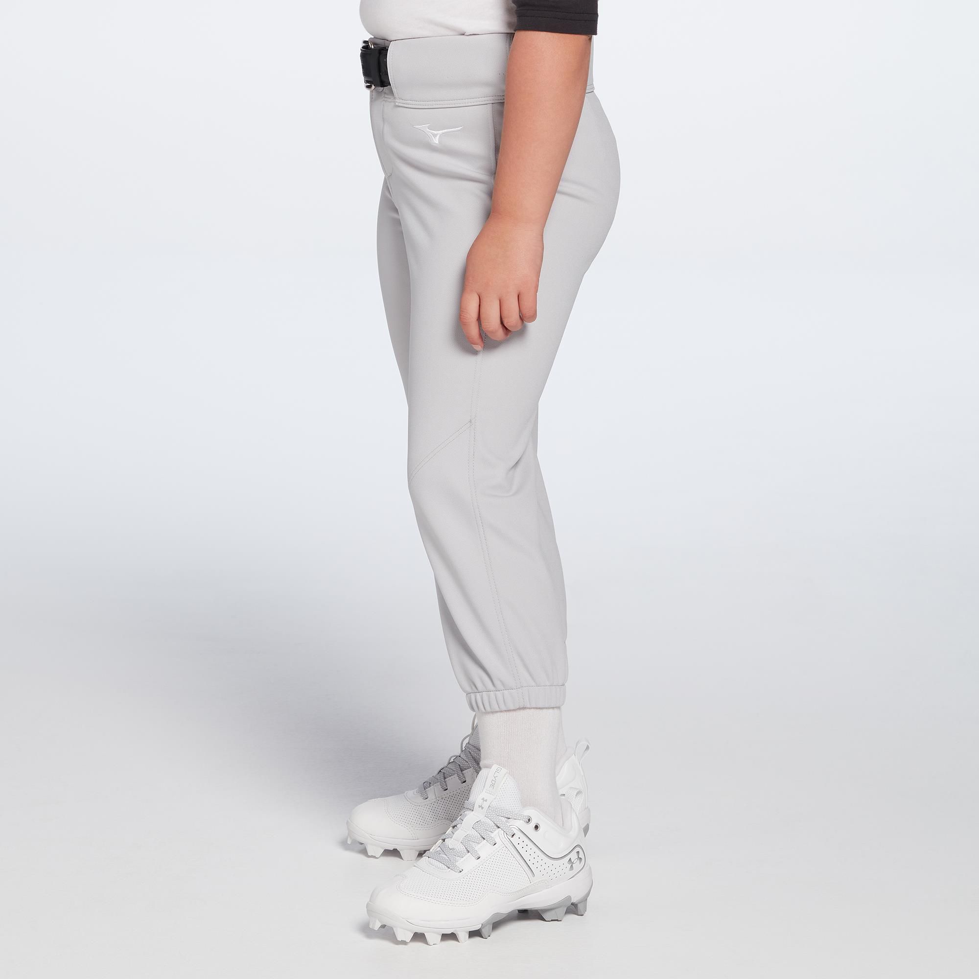 Mizuno Girls' Belted Stretch Softball Pants product image