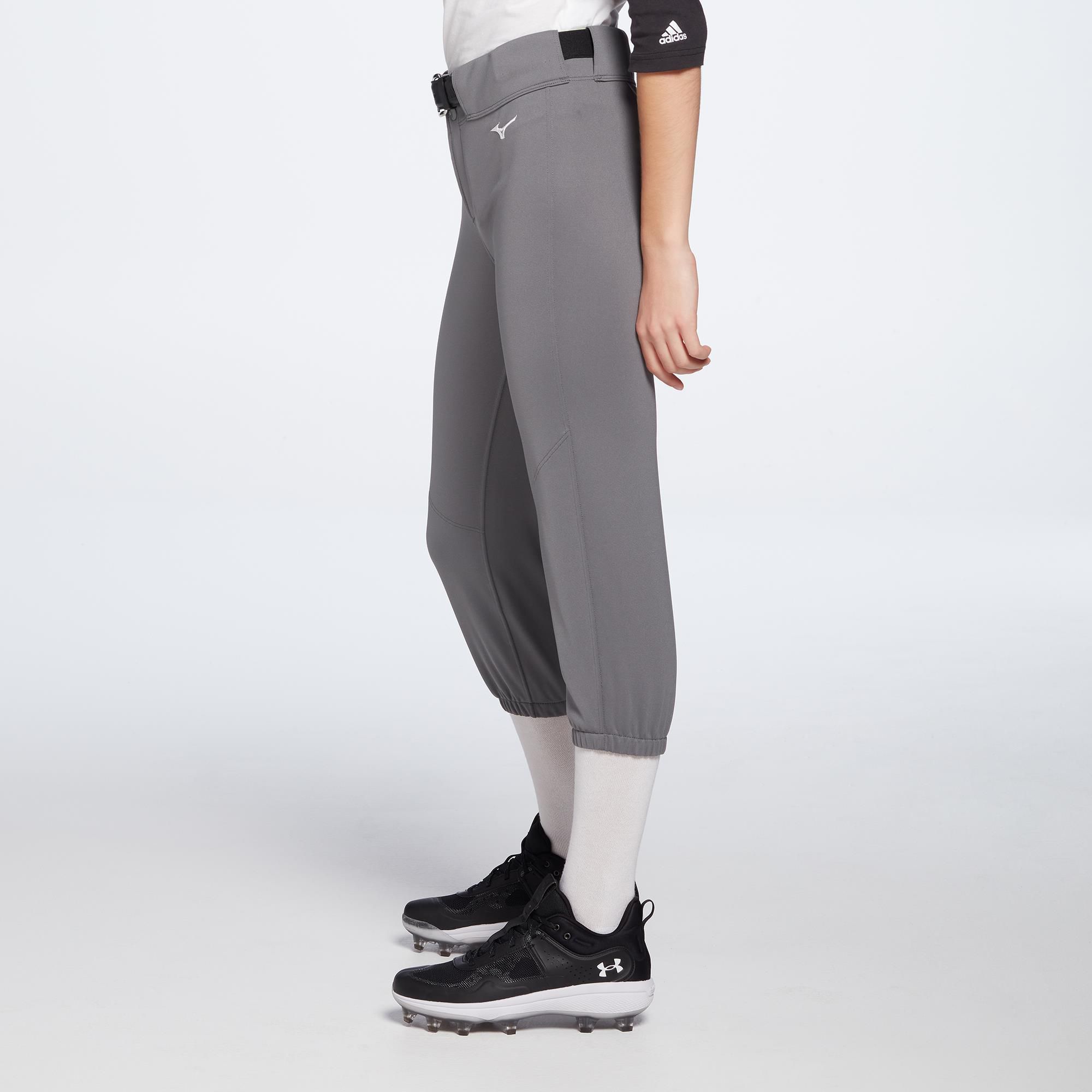 Mizuno Girls' Belted Stretch Softball Pants product image