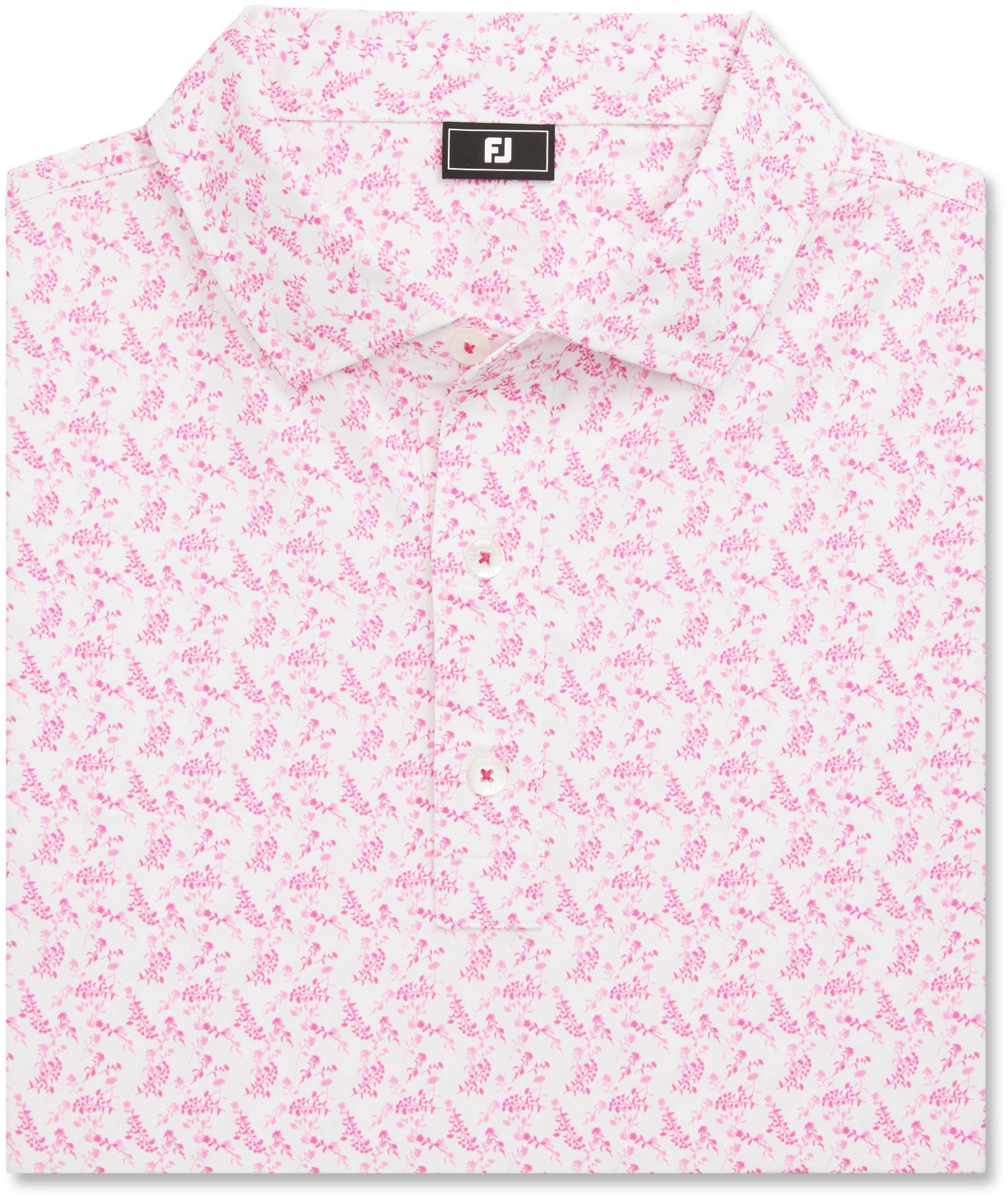FootJoy Men's Vintage Floral Lisle Golf Polo product image