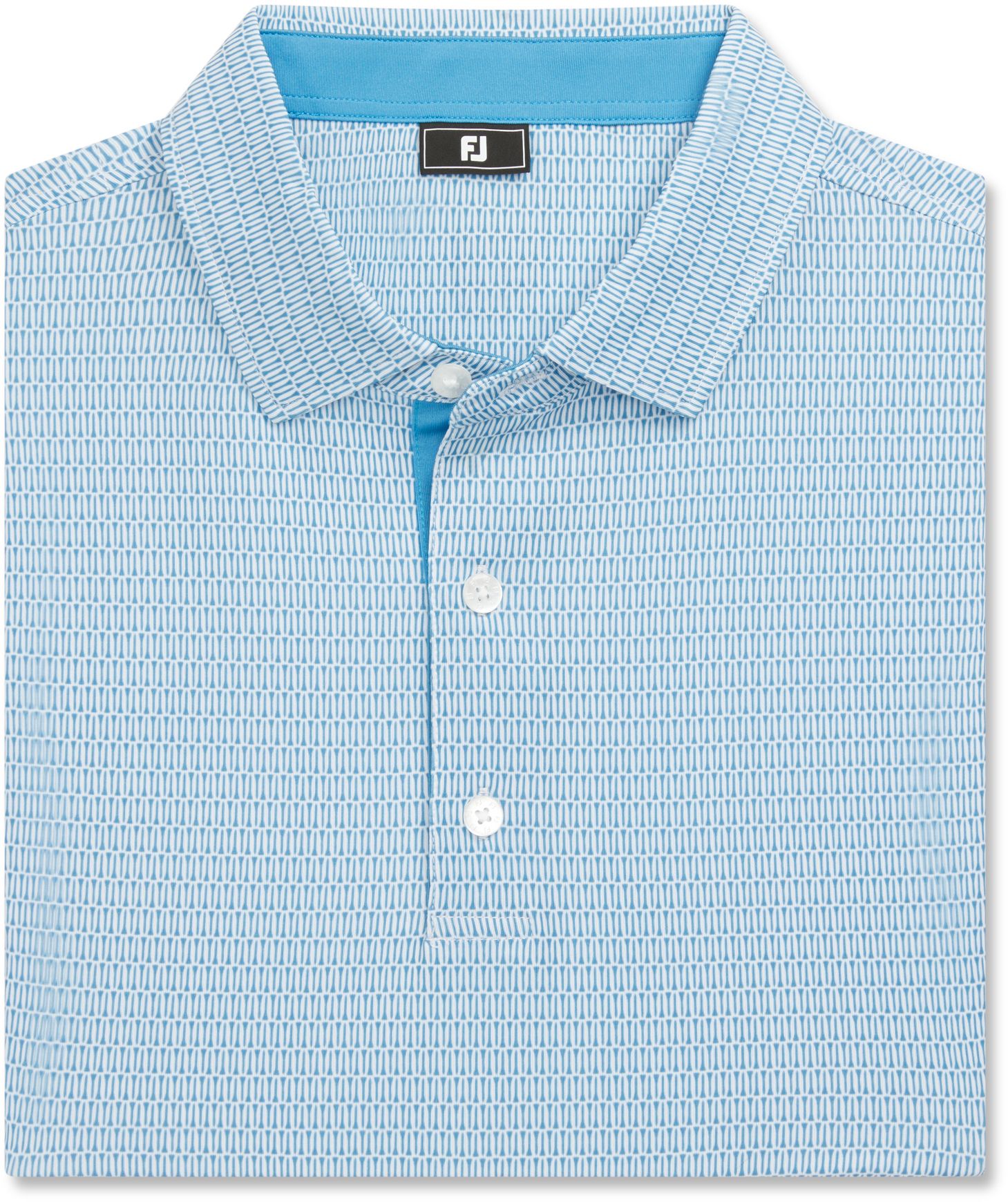 FootJoy Men's Tee Geo Print Lisle Golf Polo product image