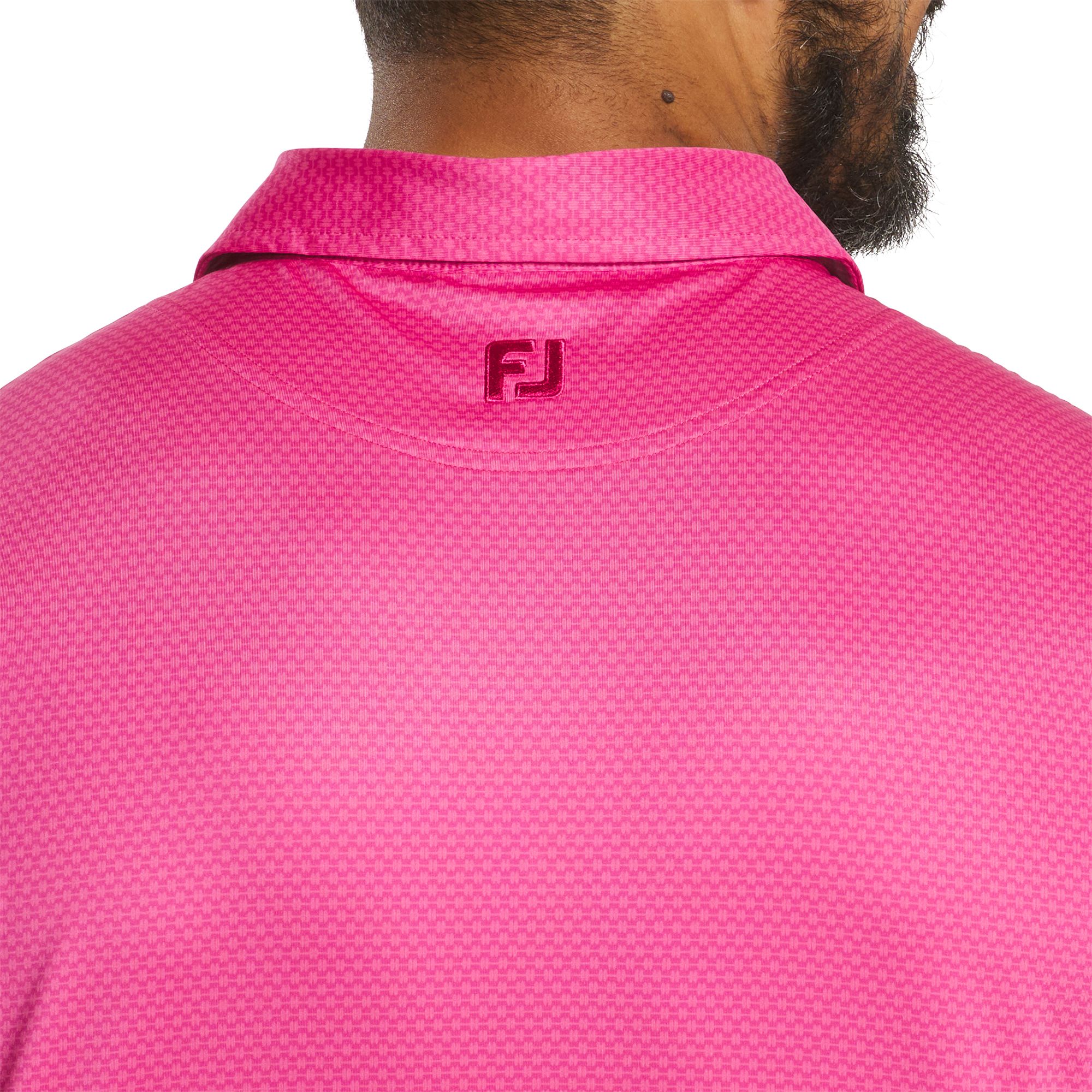FootJoy Men's Abacus Print Lisle Golf Polo product image