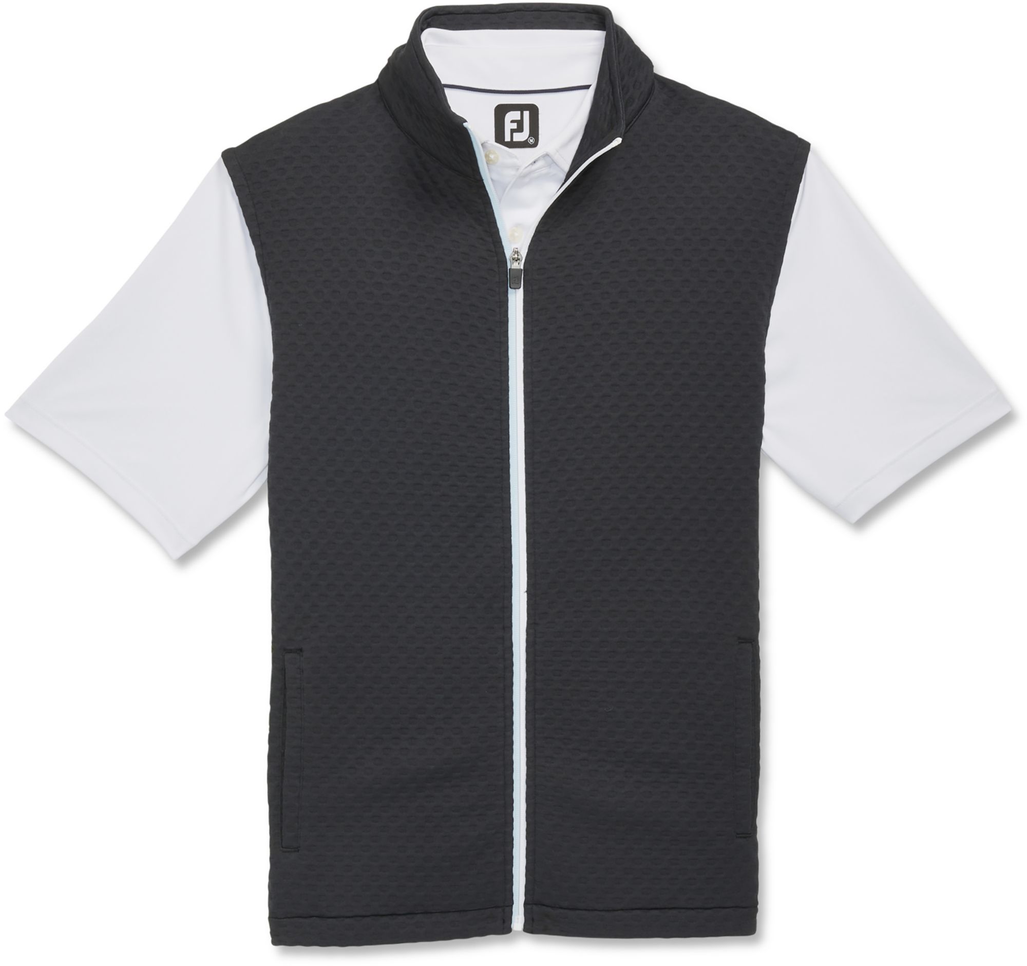 FootJoy Men's Solid Textured Full-Zip Performance Golf Vest product image
