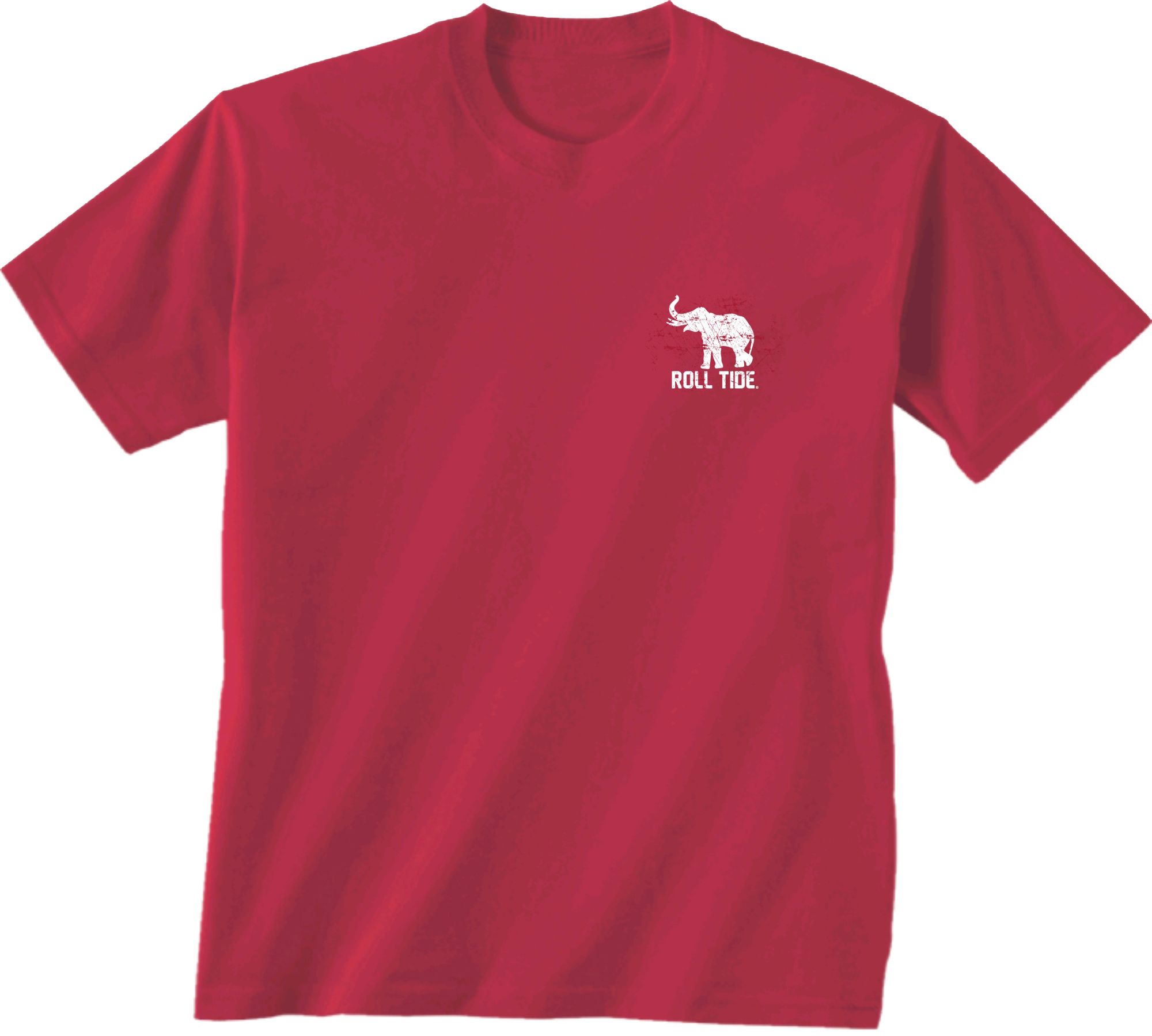New World Graphics Men's Alabama Crimson Tide Crimson Silhouette T-Shirt product image