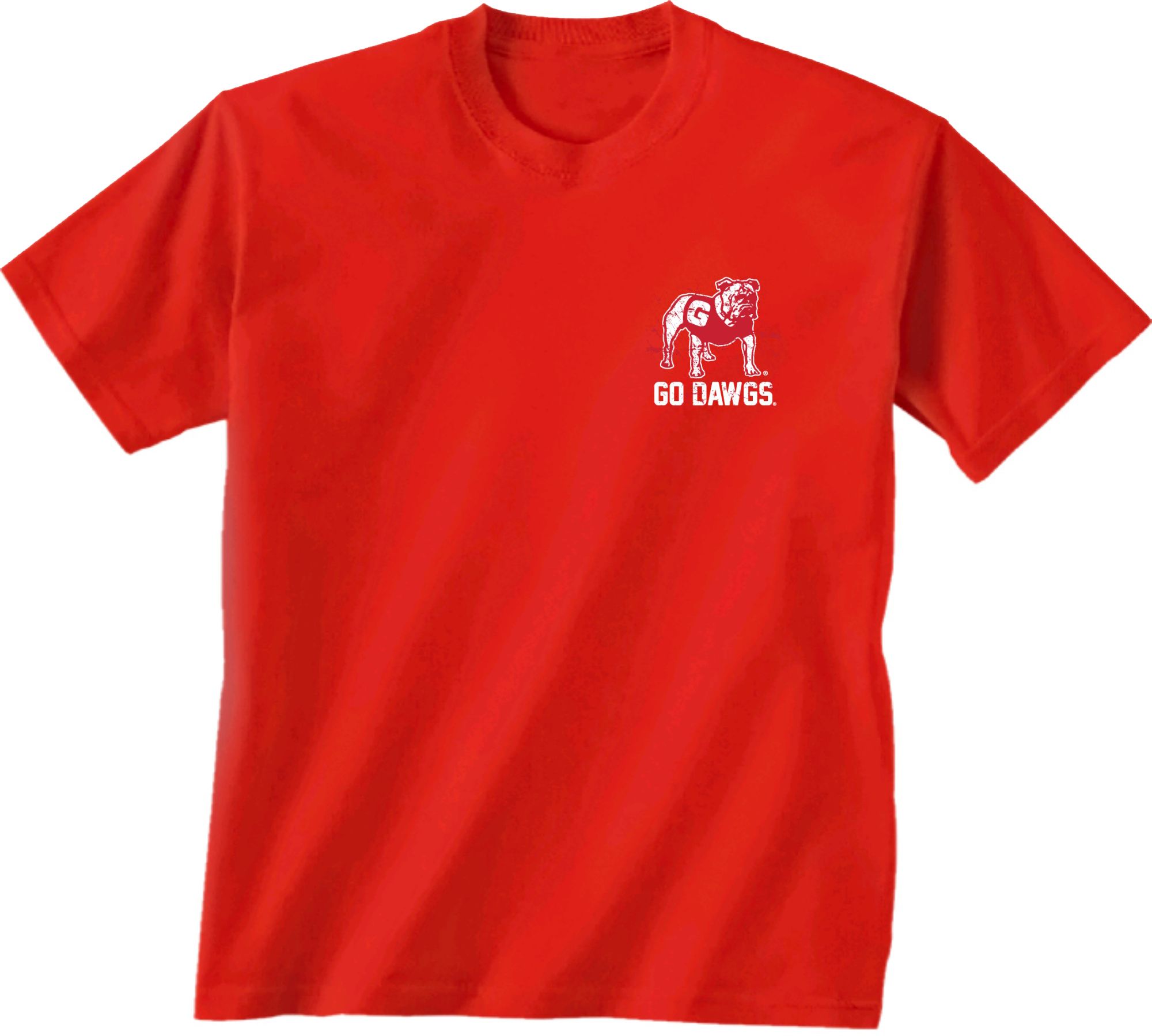 New World Graphics Men's Georgia Bulldogs Red Silhouette T-Shirt product image