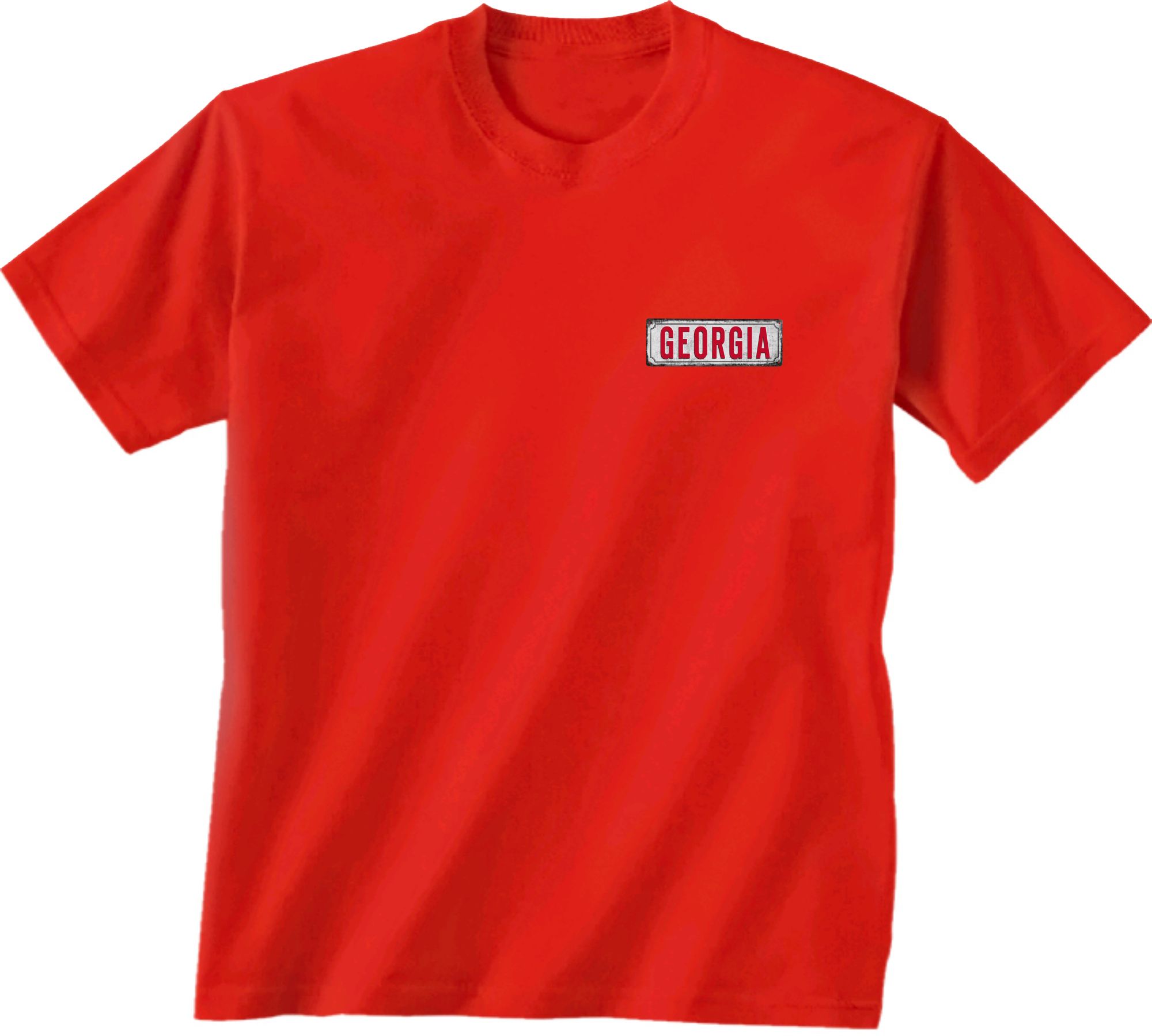 New World Graphics Men's Georgia Bulldogs Red Eastbound T-Shirt