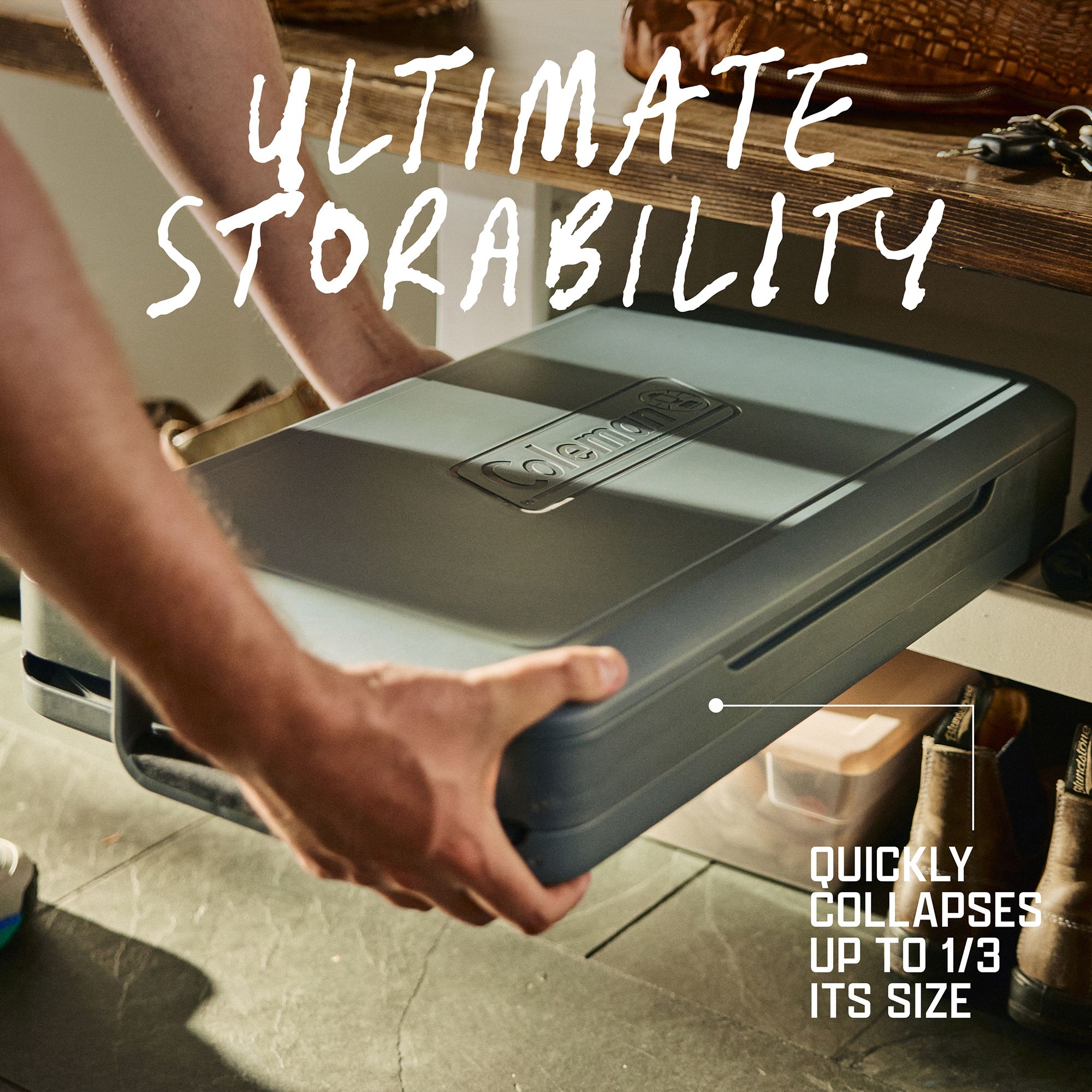 Coleman 35-Quart Snap 'N Go Collapsible Hard Cooler product image