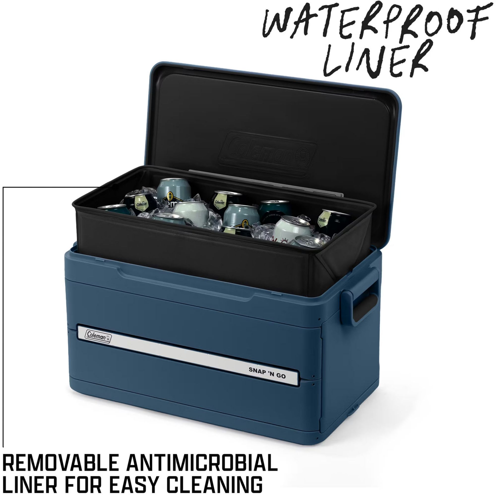 Coleman 35-Quart Snap 'N Go Collapsible Hard Cooler product image