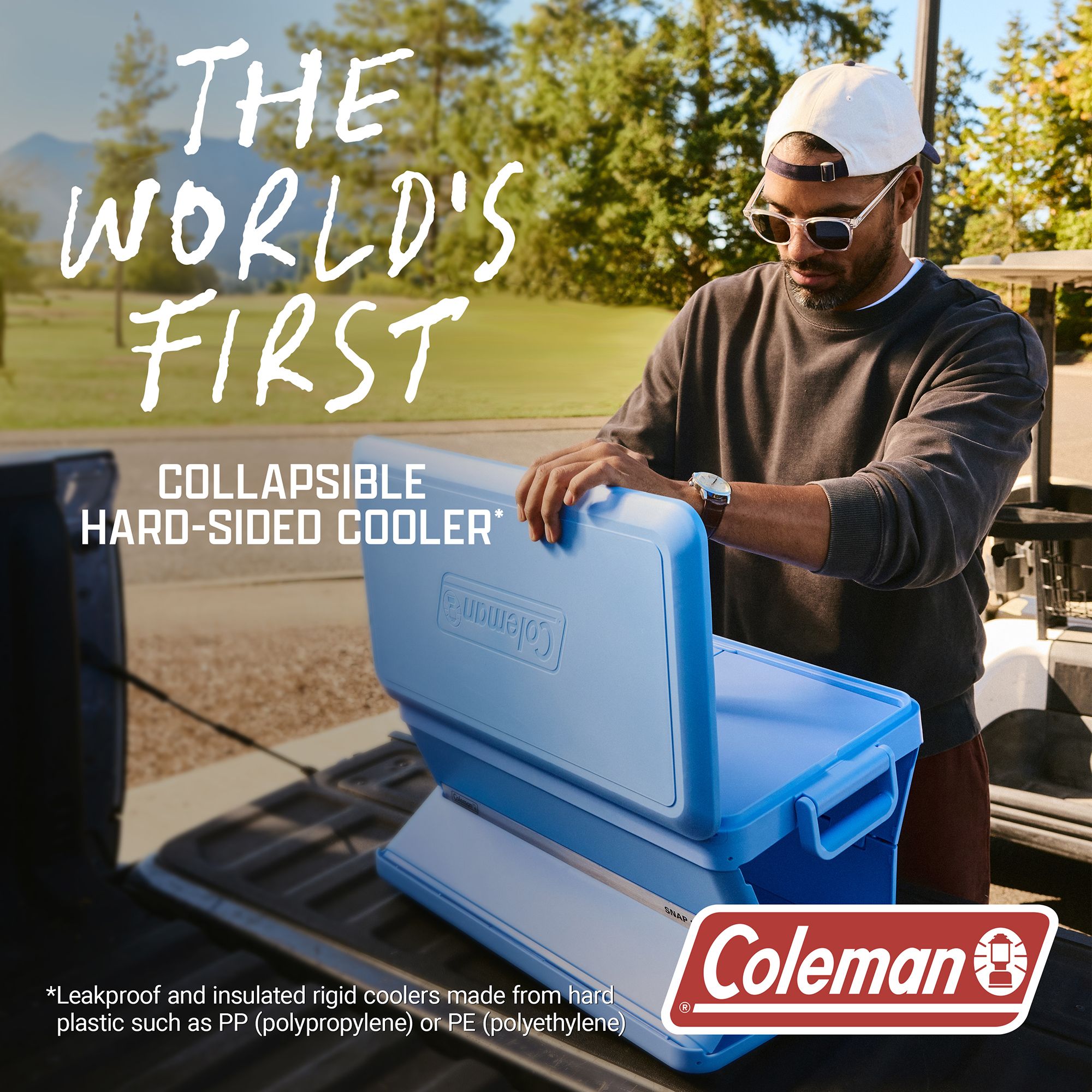 Coleman 35-Quart Snap 'N Go Collapsible Hard Cooler product image