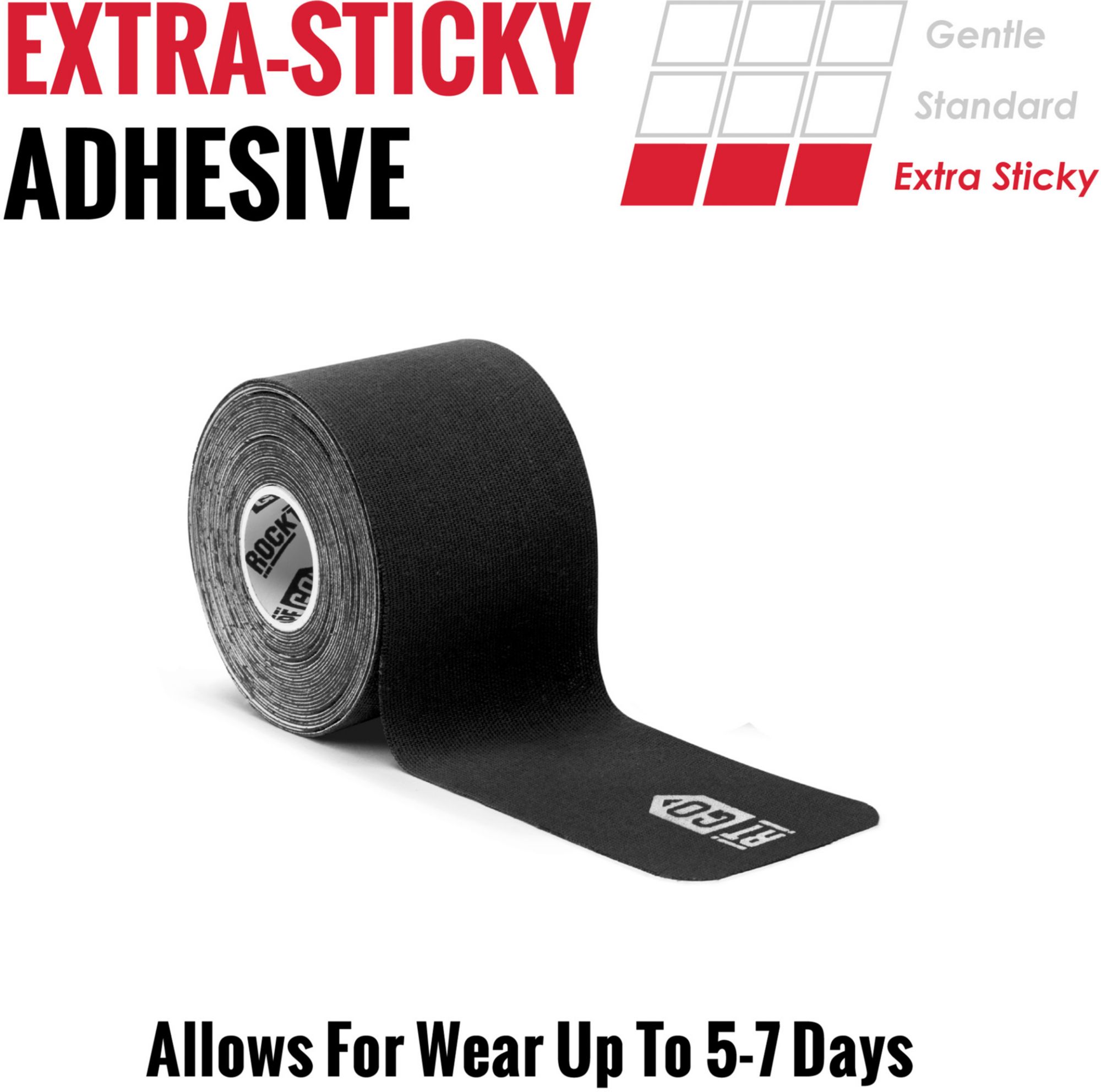 RockTape GO Extra-Sticky Pre-Cut Kinesiology Tape product image