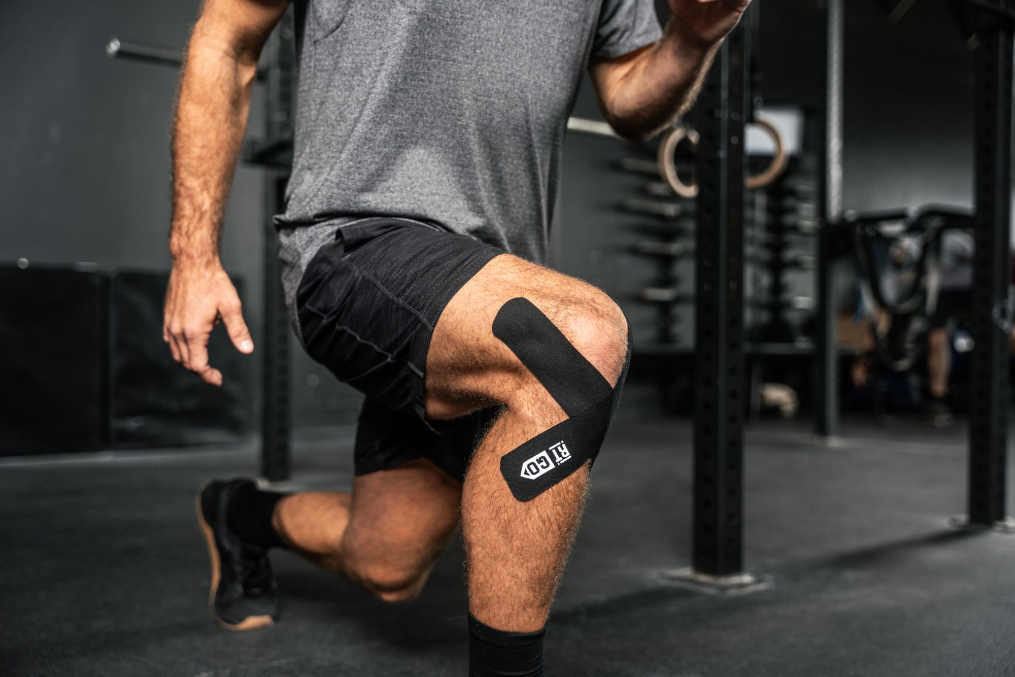 RockTape GO Extra-Sticky Pre-Cut Kinesiology Tape product image