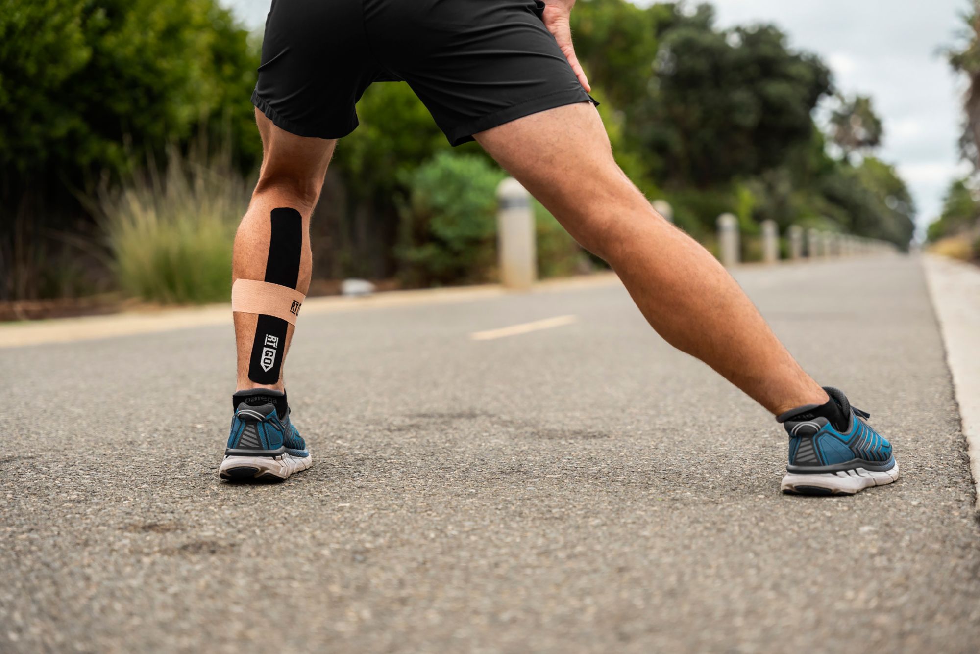 RockTape GO Gentle Adhesive Pre-Cut Kinesiology Tape product image