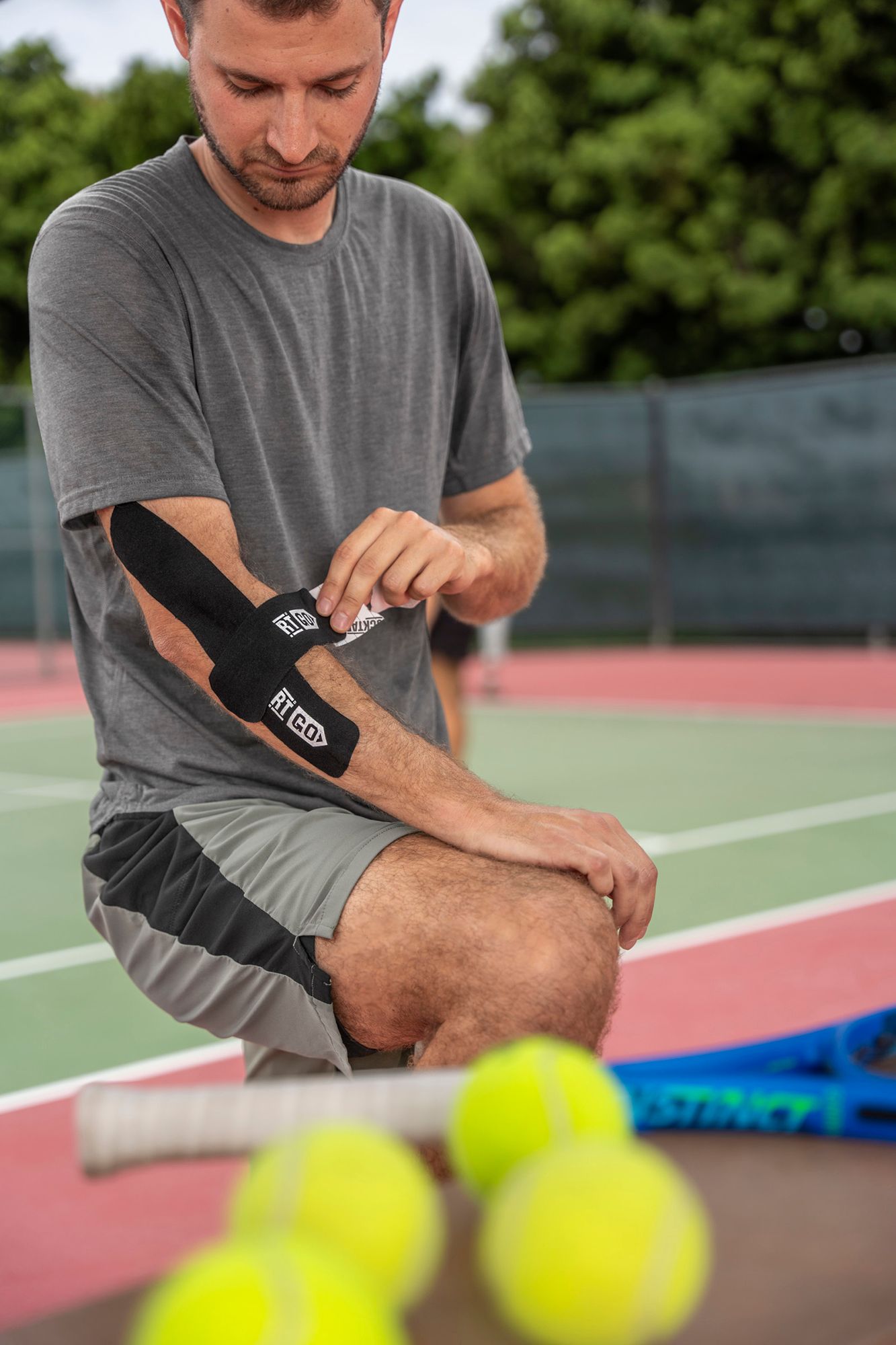 RockTape GO Gentle Adhesive Pre-Cut Kinesiology Tape product image