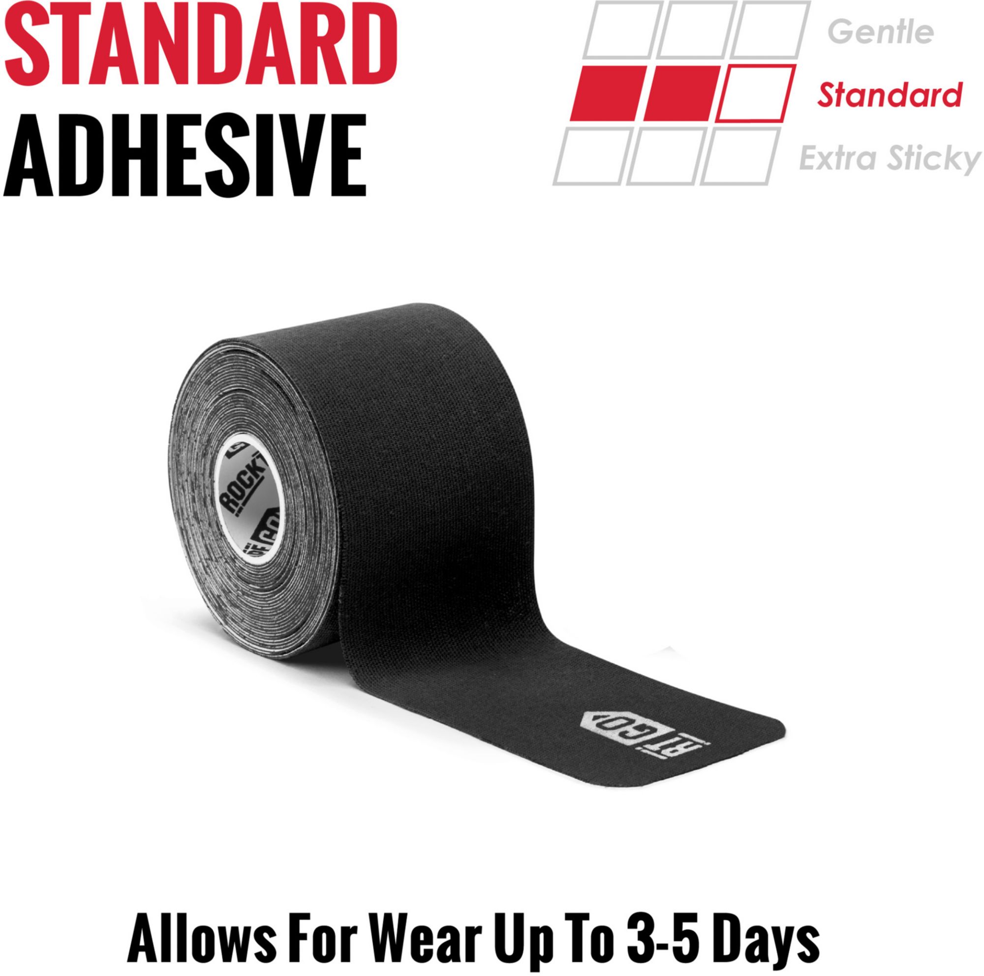 RockTape GO Standard Adhesive Pre-Cut Kinesiology Tape product image