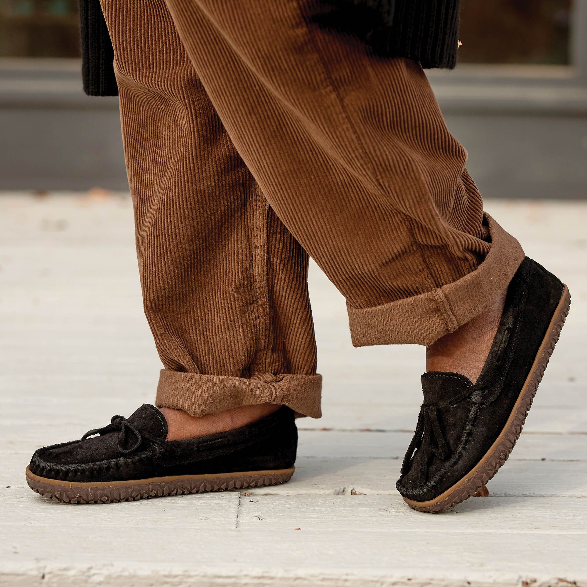 Minnetonka Women's Tie Tread Loafers product image