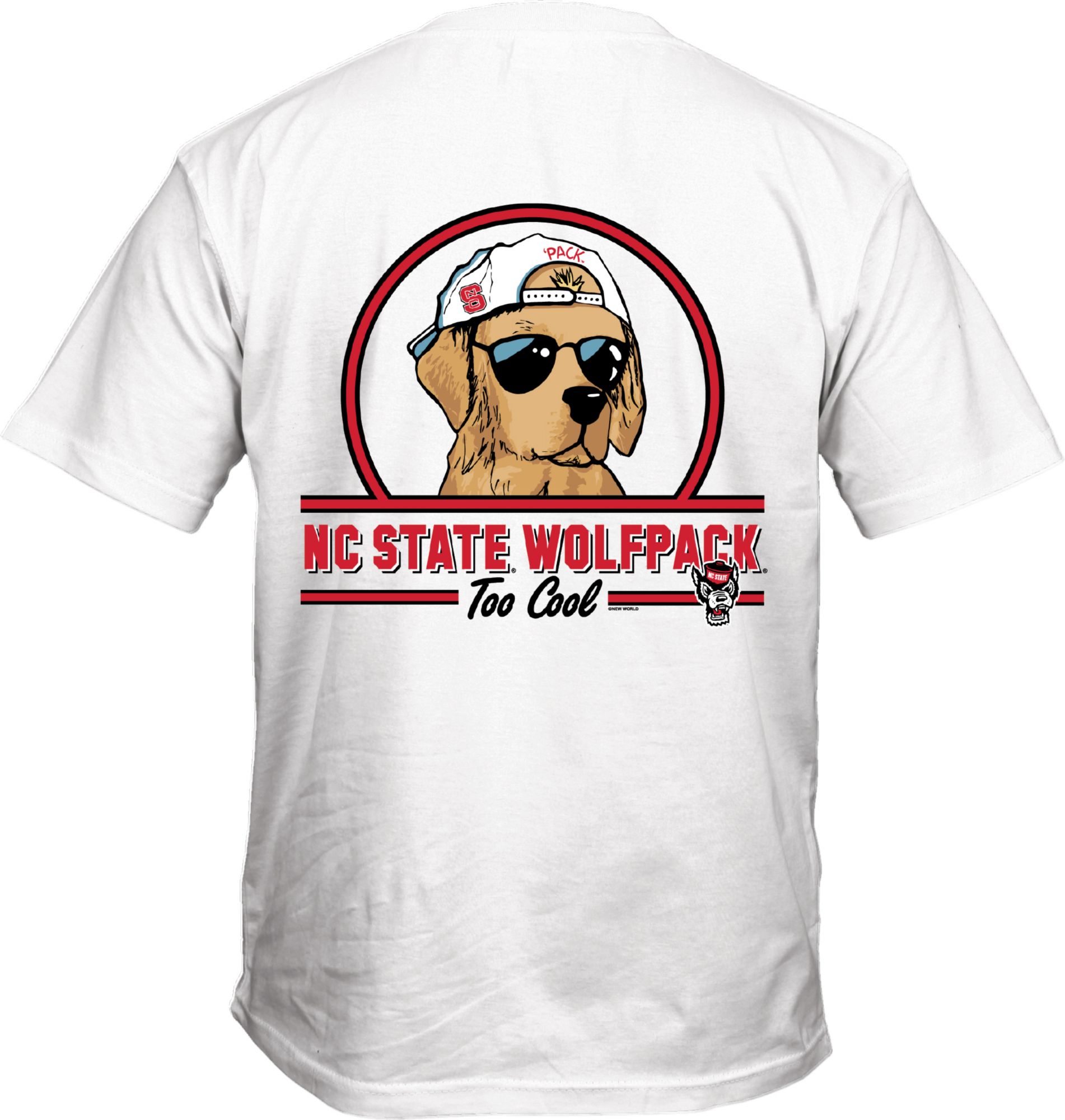 New World Graphics Men's NC State Wolfpack Too Cool White T-Shirt product image