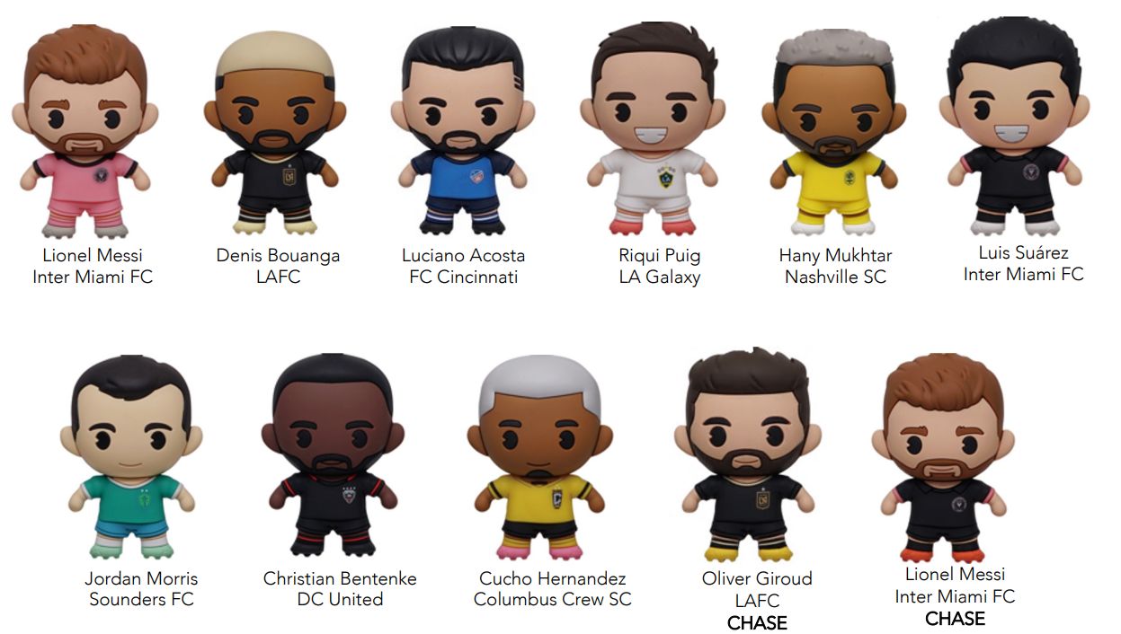 Big Time Toys MLS League 2025 Bag Clips product image