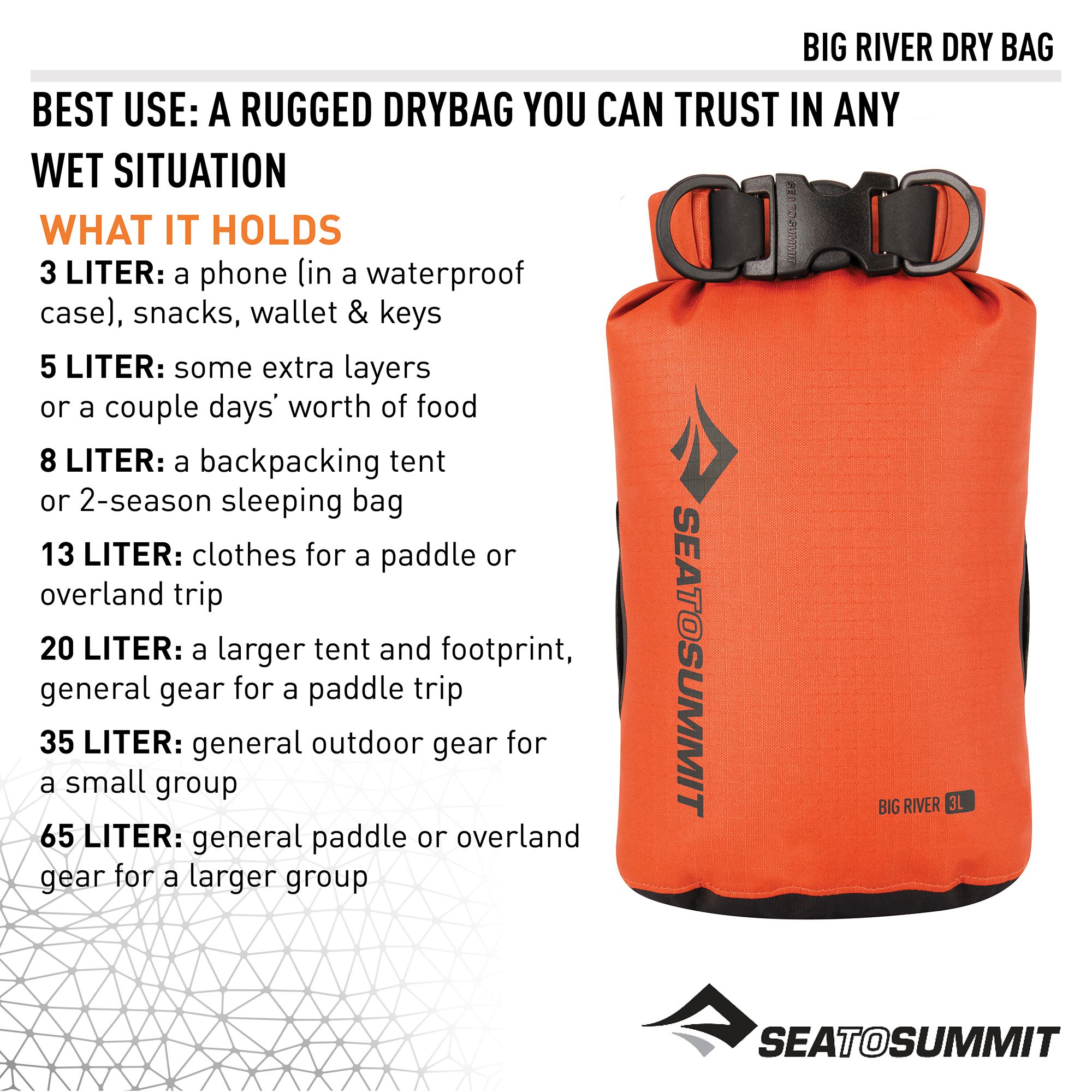 Sea to Summit Big River 20L Dry Bag product image
