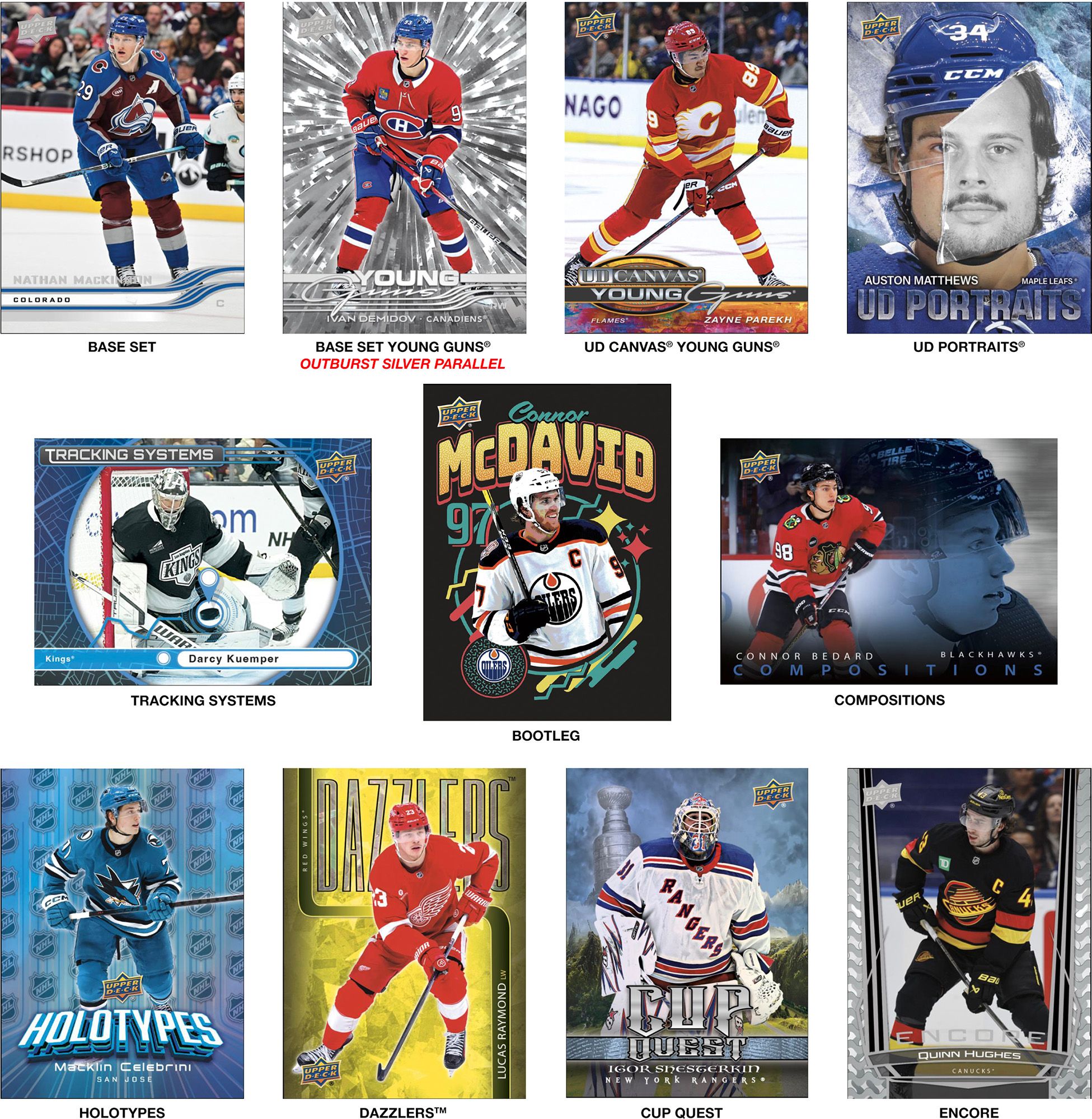 2025-26 Upper Deck Series 1 Hockey Blaster Box product image