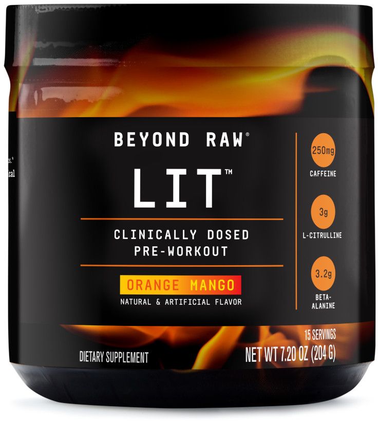 GNC Beyond Raw LIT Pre-Workout - 15 Servings product image