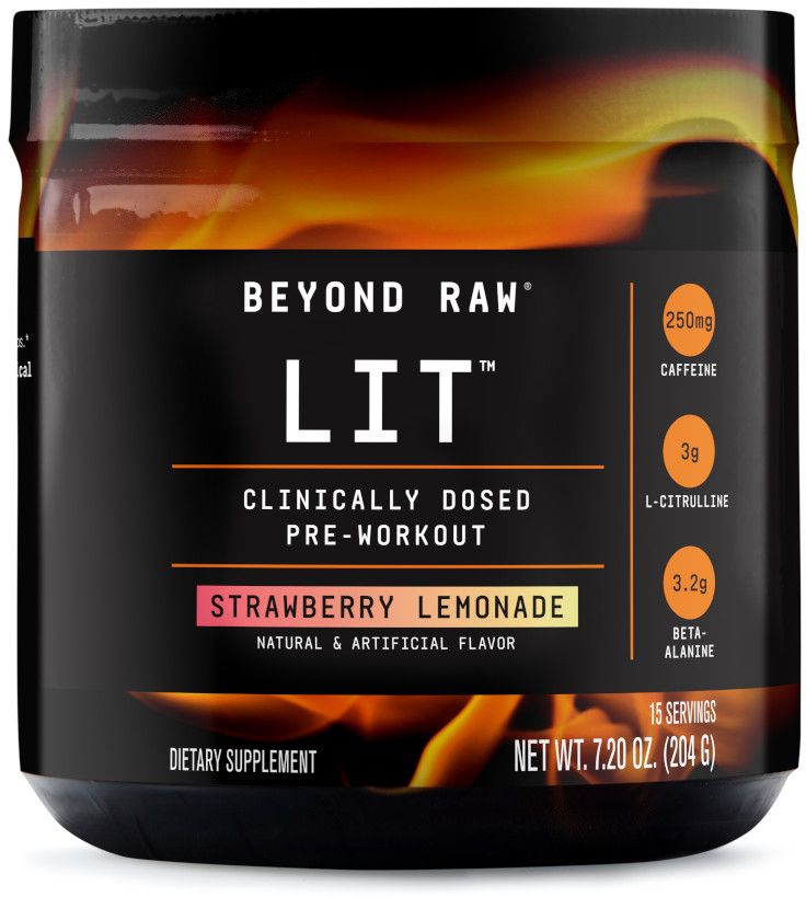 GNC Beyond Raw LIT Pre-Workout - 15 Servings product image