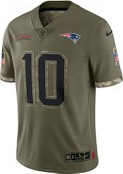 Nike Men's New England Patriots Mac Jones #10 Salute to Service Olive Limited Jersey product image