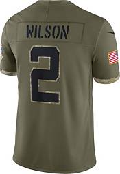 Nike Men's New York Jets Zach Wilson #2 Salute to Service Olive Limited Jersey product image