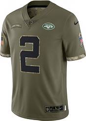 Nike Men's New York Jets Zach Wilson #2 Salute to Service Olive Limited Jersey product image