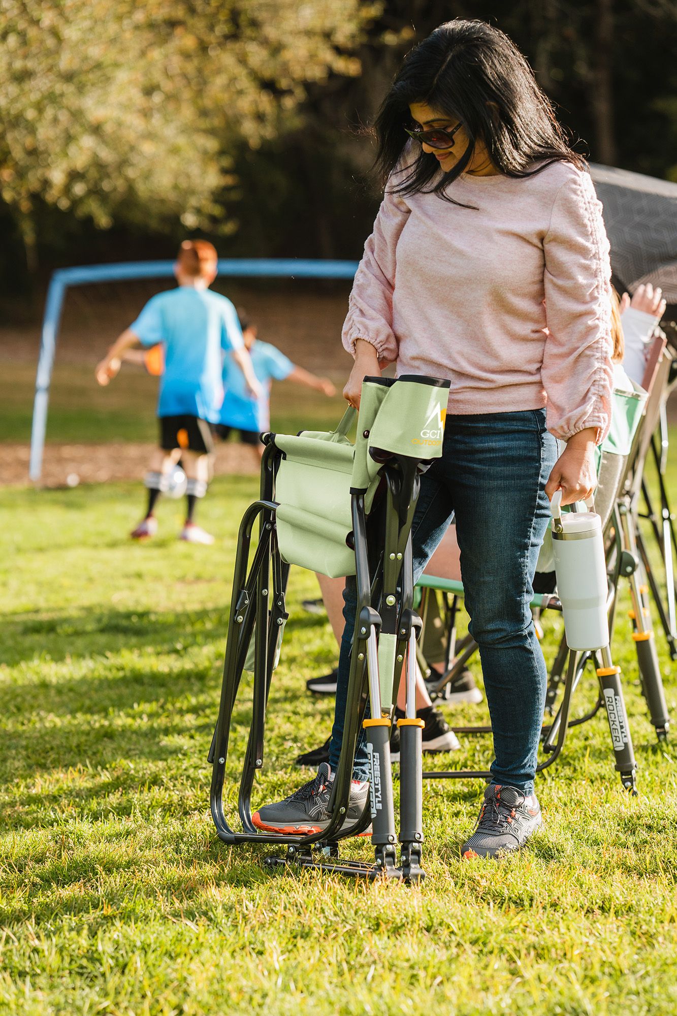 GCI Outdoor Freestyle Rocker Mesh Chair product image