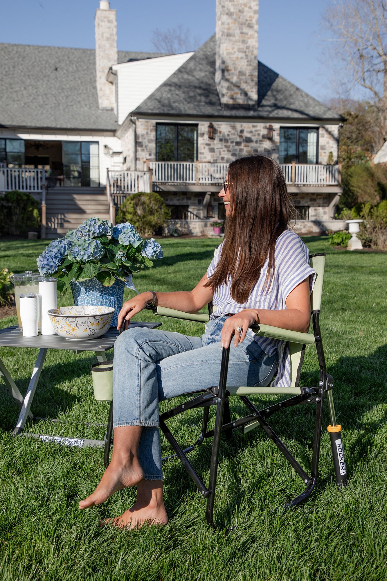 GCI Outdoor Freestyle Rocker Mesh Chair product image