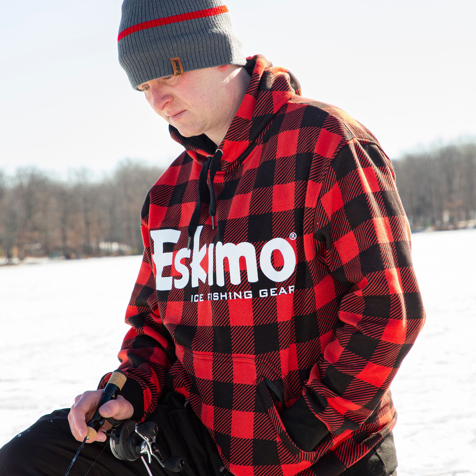 Eskimo Buffalo Plaid Hoodie