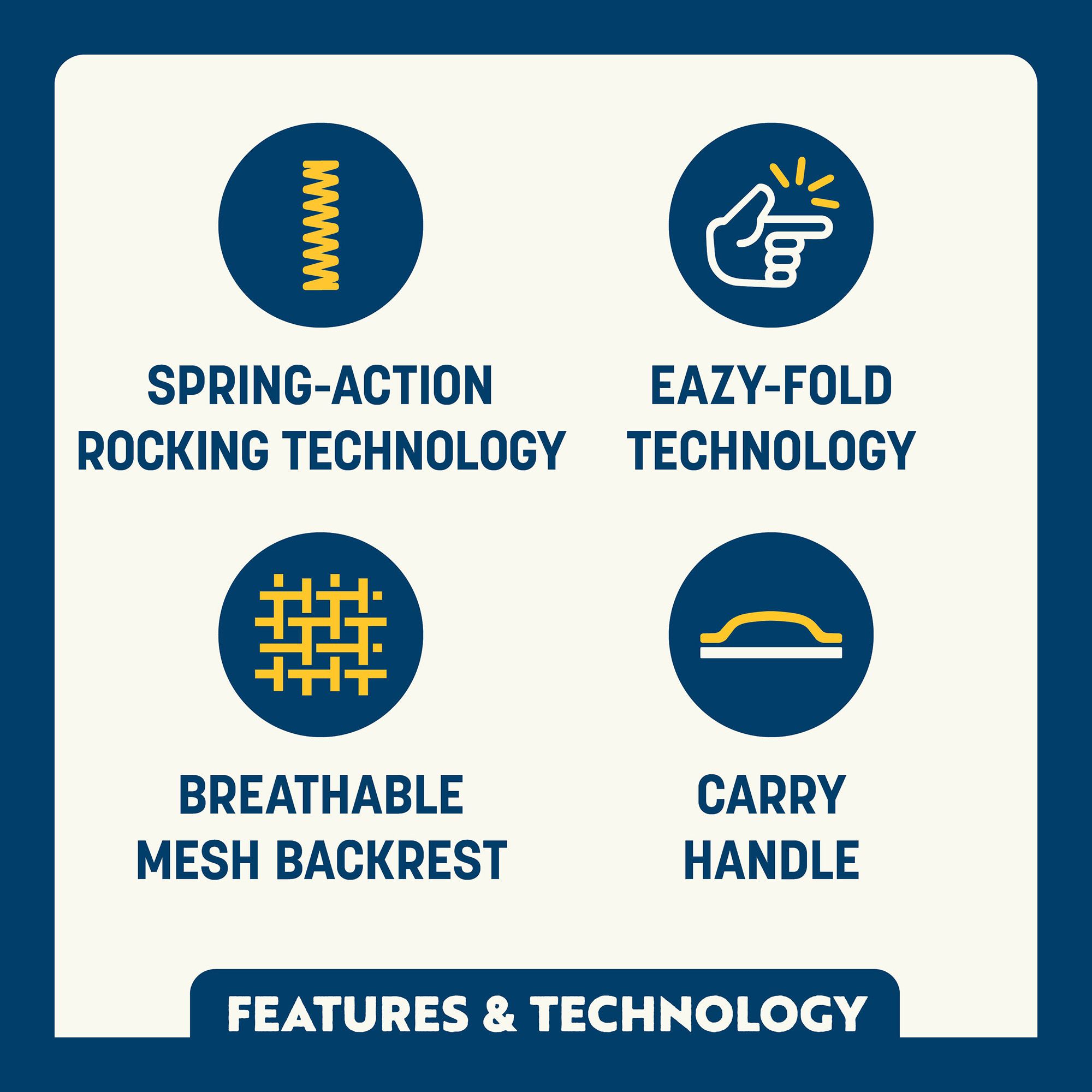 GCI Outdoor Freestyle Rocker Mesh Chair product image