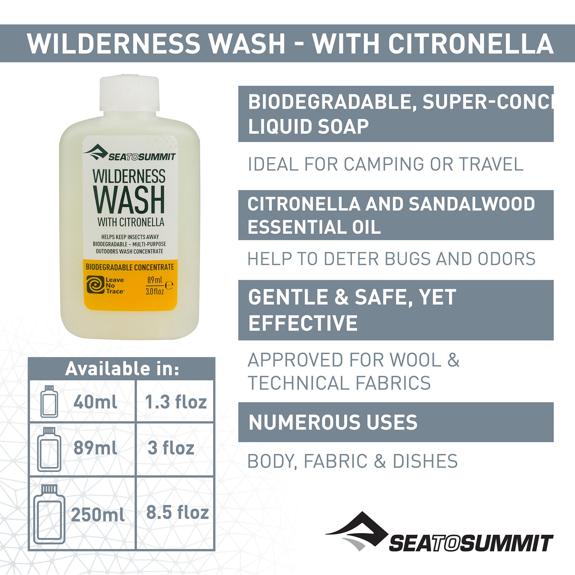 Sea To Summit Citronella Wilderness Wash product image