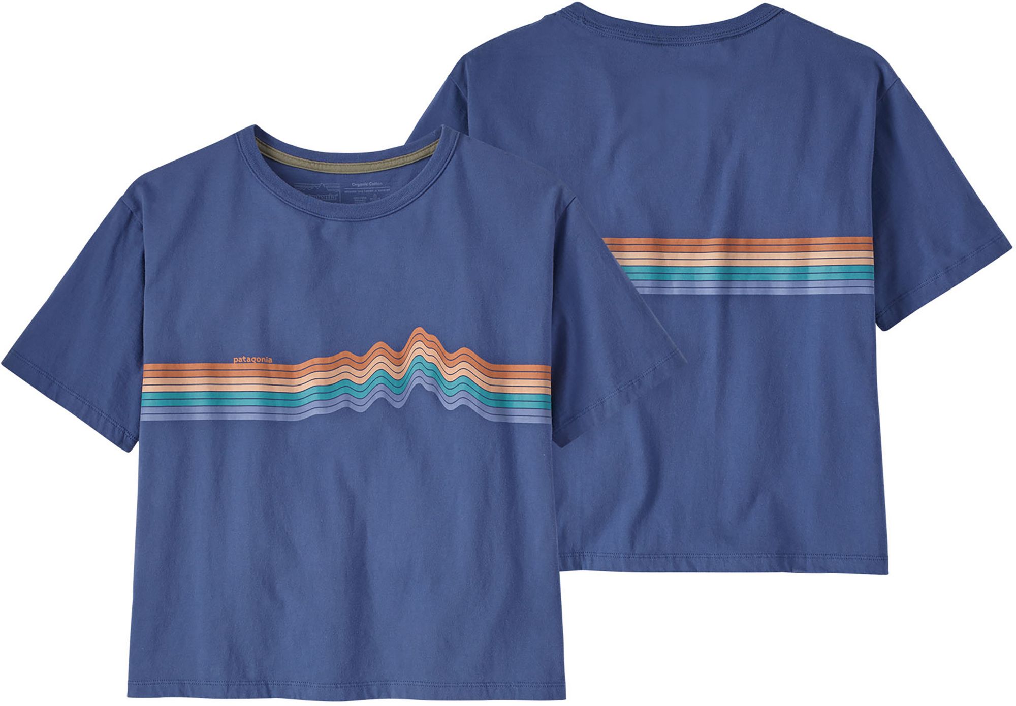 Patagonia Women's Ridge Rise Stripe Organic Easy Cut T-Shirt product image