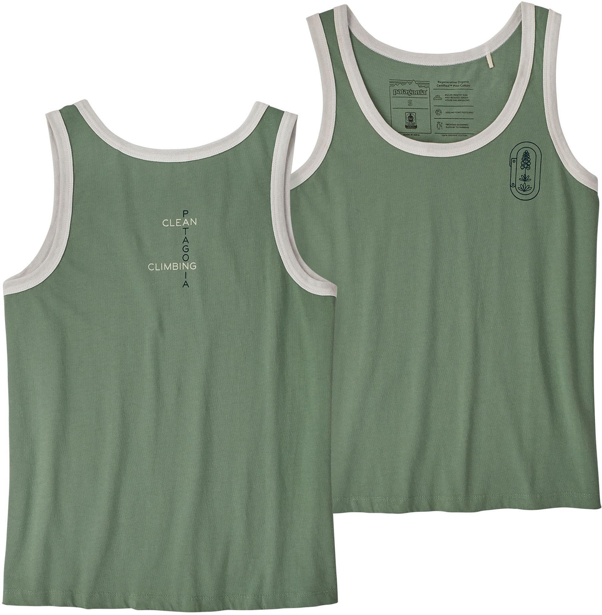 Patagonia Women's Clean Climb Bloom Regenerative Organic Certified Cotton Tank Top product image