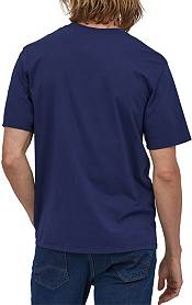 Patagonia Men's Line Logo Ridge Stripe Organic Pocket T-Shirt product image