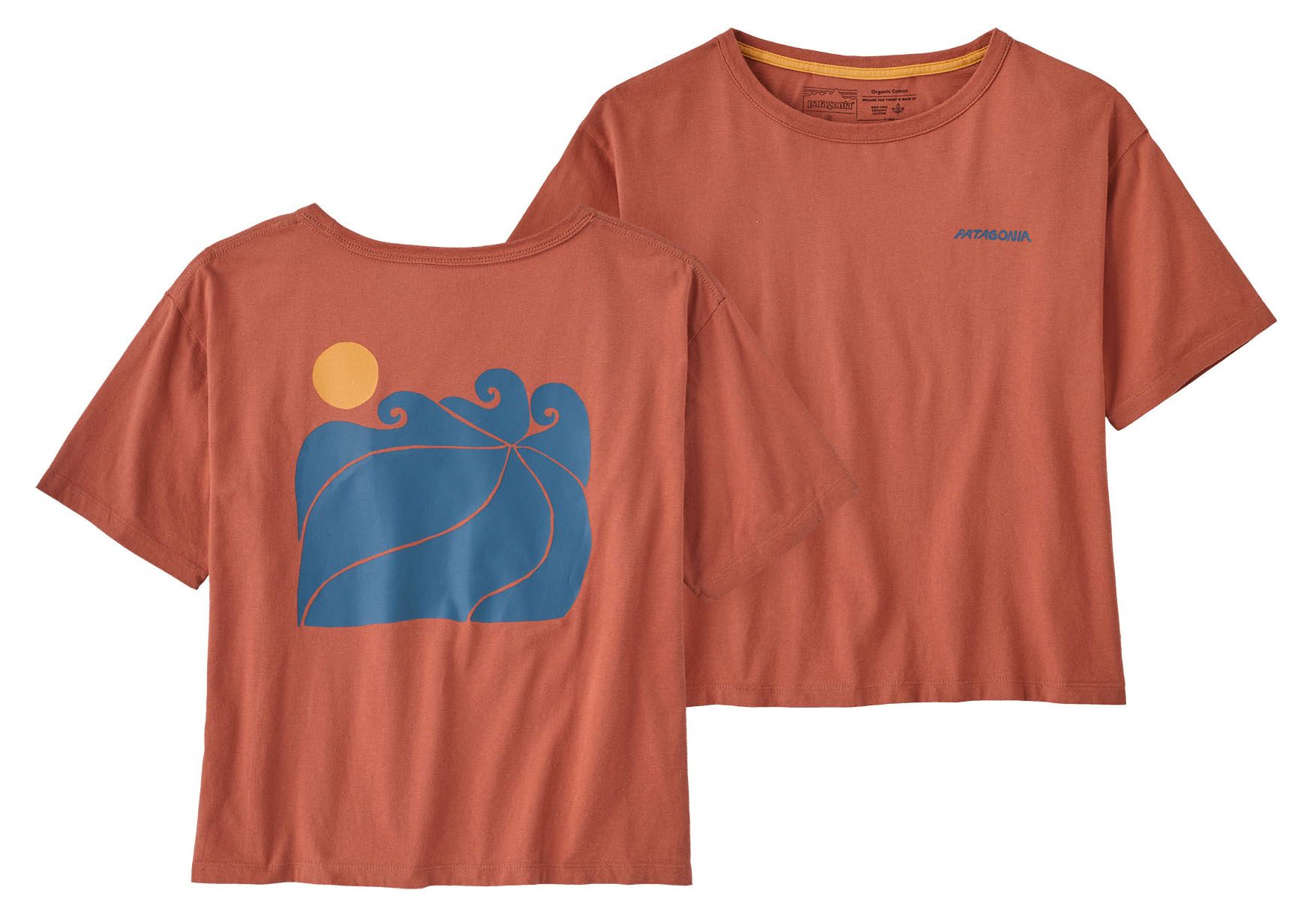 Patagonia Women's Sunrise Rollers Organic Easy Cut T-Shirt product image