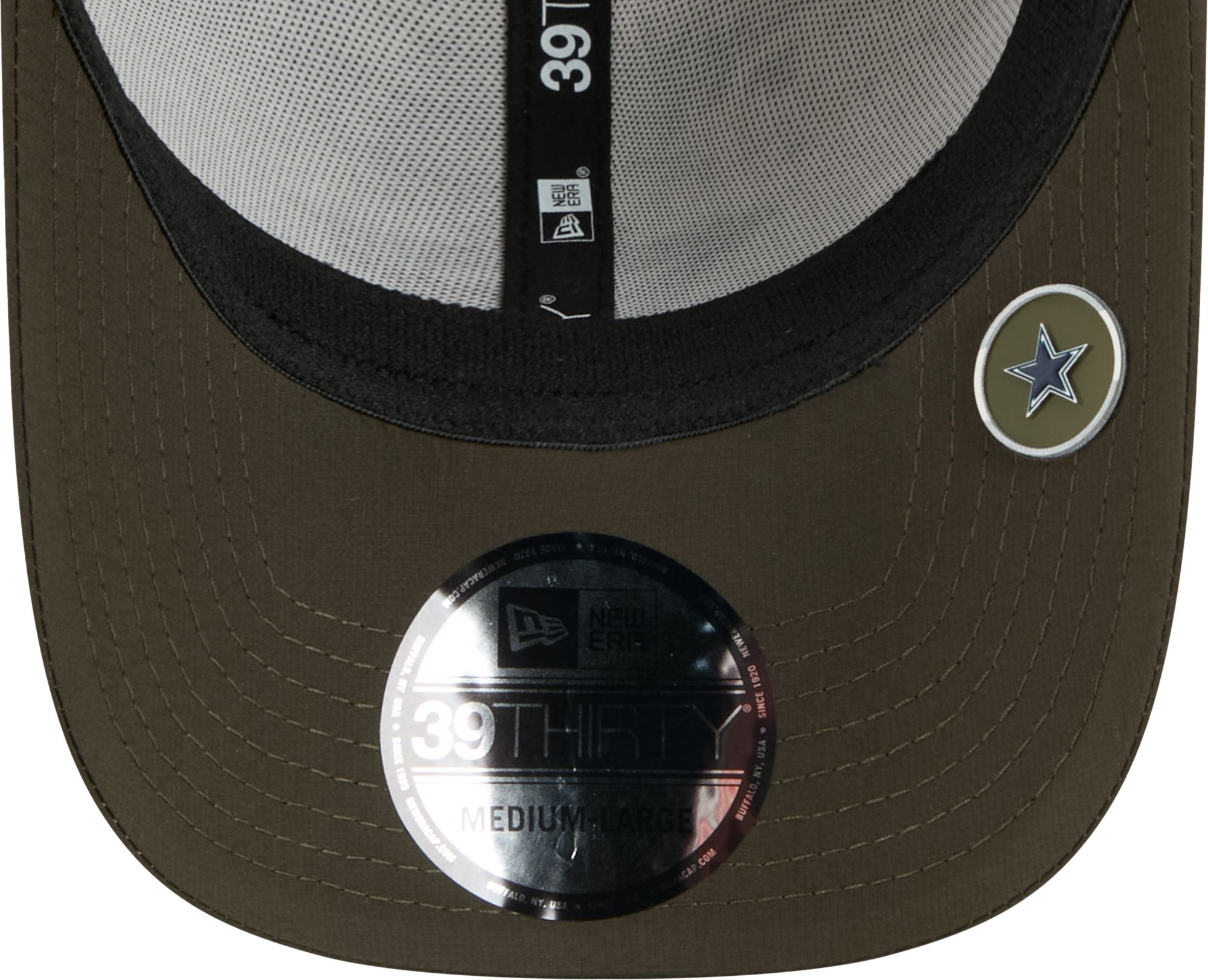 New Era Adult Dallas Cowboys Camo Salute To Service 2025 39Thirty Stretch Fit Hat product image