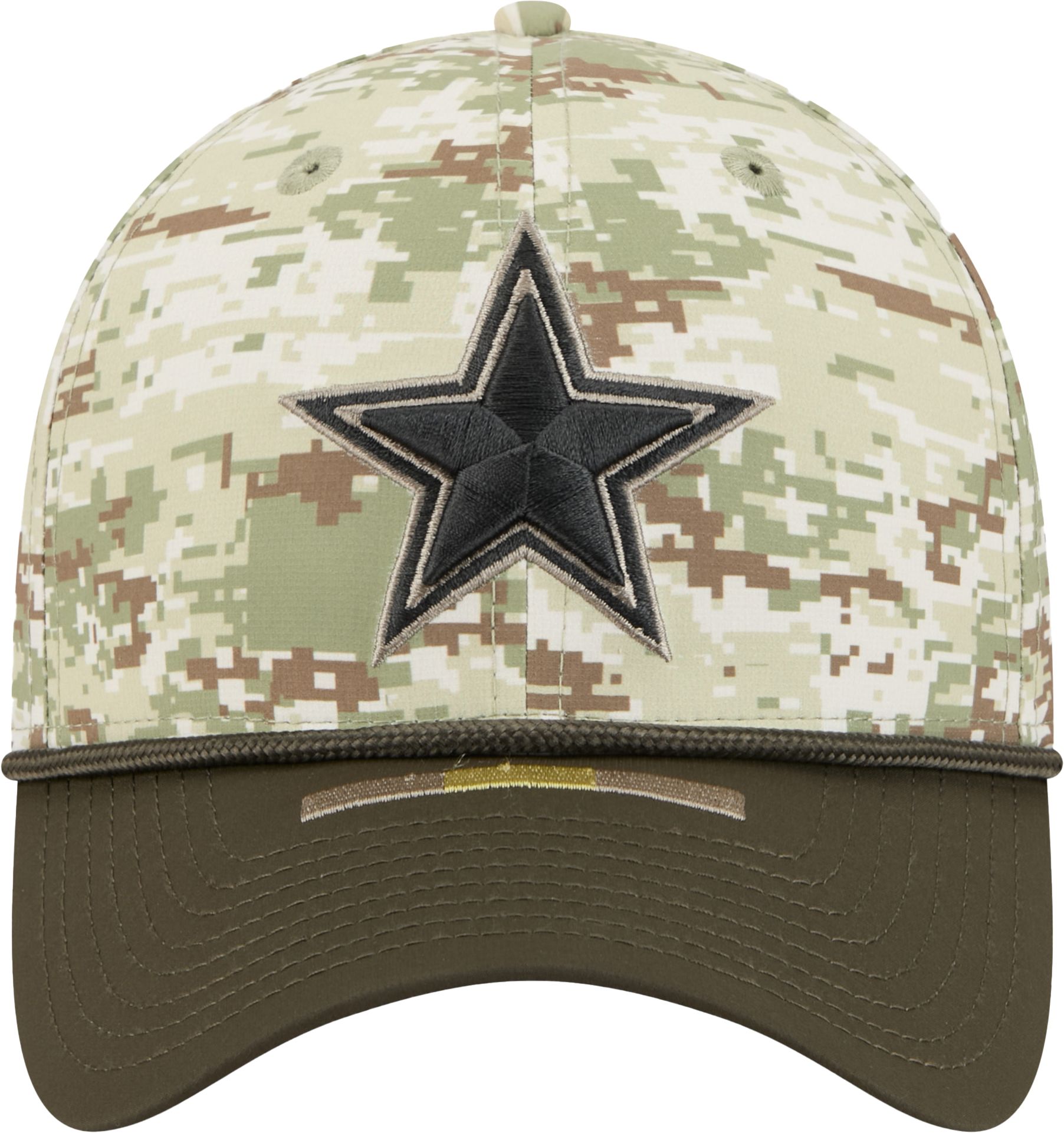 New Era Adult Dallas Cowboys Camo Salute To Service 2025 39Thirty Stretch Fit Hat product image