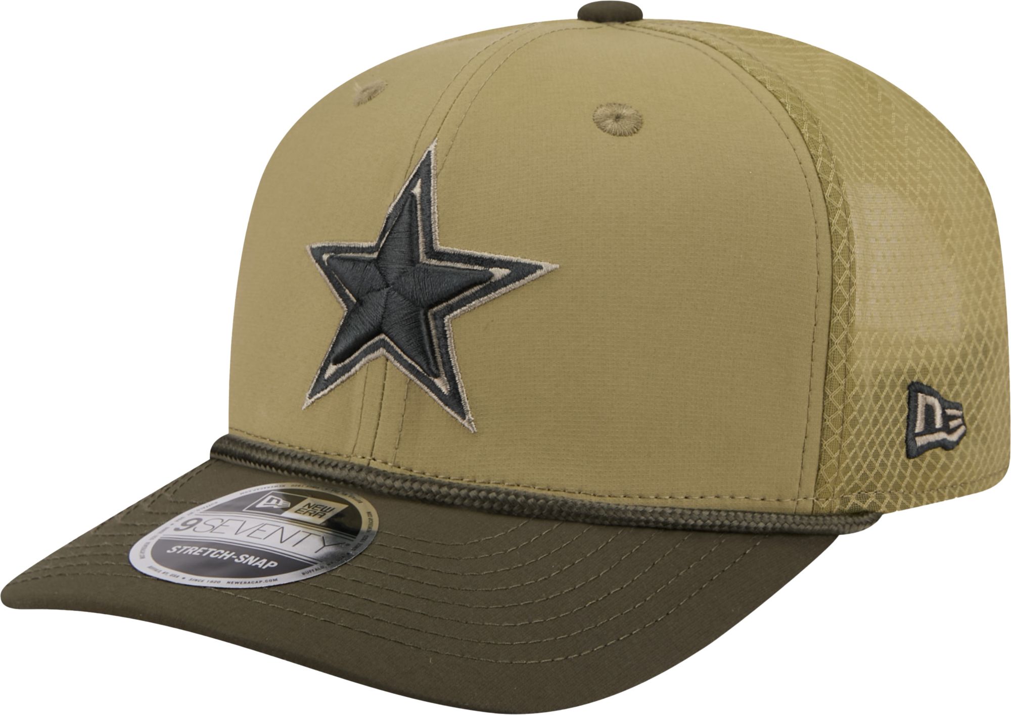 New Era Adult Dallas Cowboys Moss Salute To Service 2025 9Seventy Adjustable Stretch-Snap Hat product image