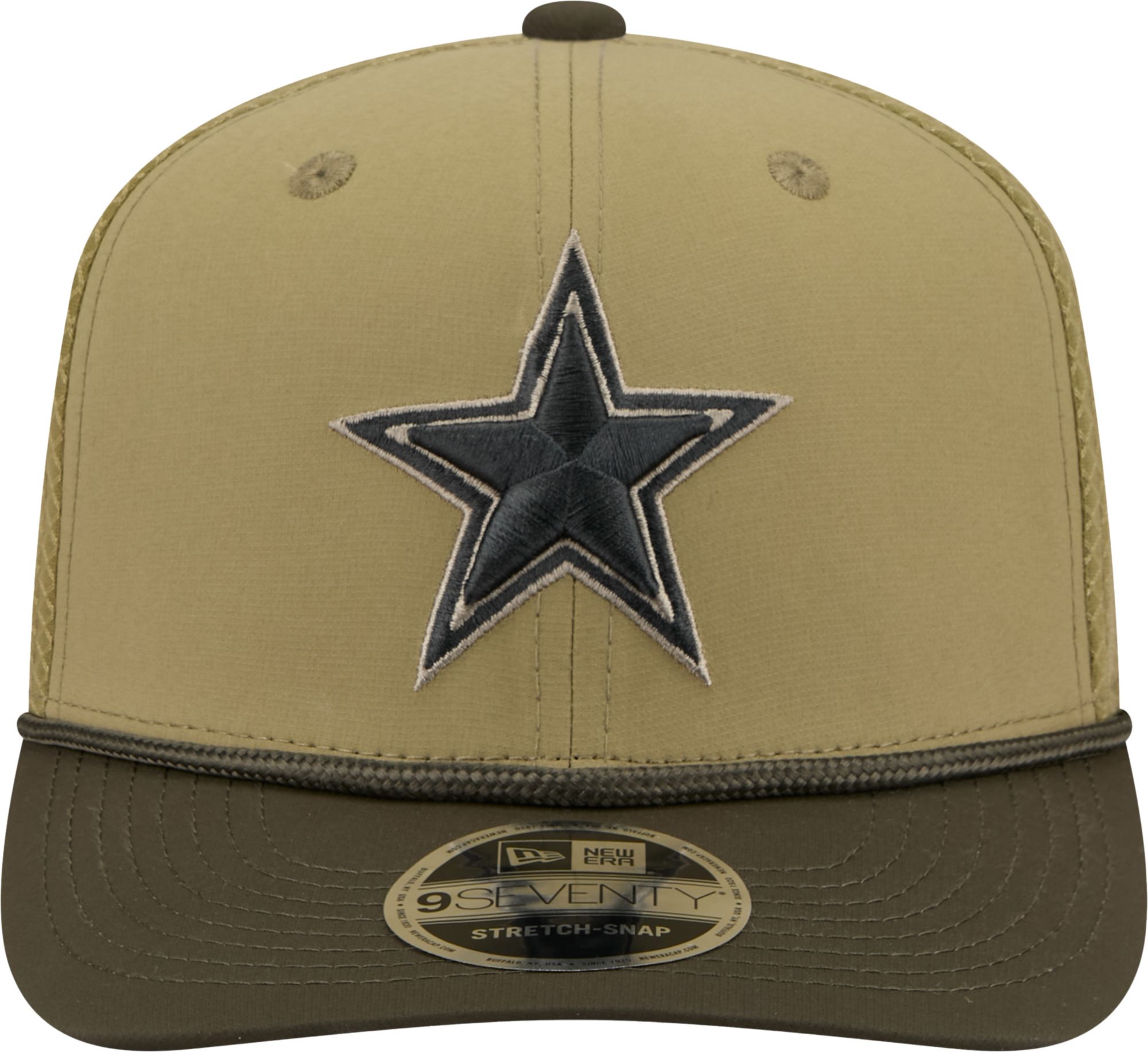 New Era Adult Dallas Cowboys Moss Salute To Service 2025 9Seventy Adjustable Stretch-Snap Hat product image