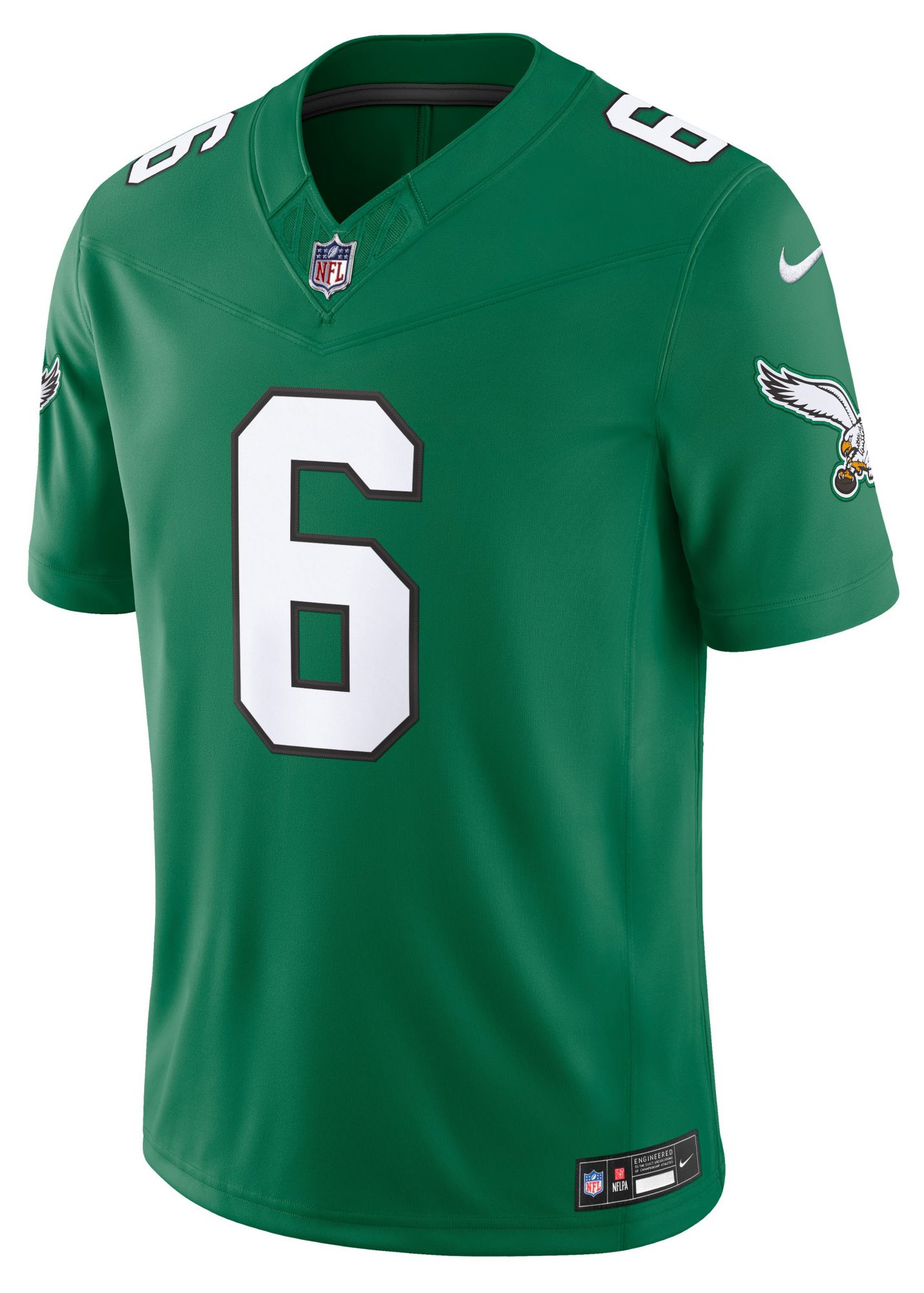 Nike Men's Philadelphia Eagles Devonta Smith #6 Green Alternate Limited Jersey product image