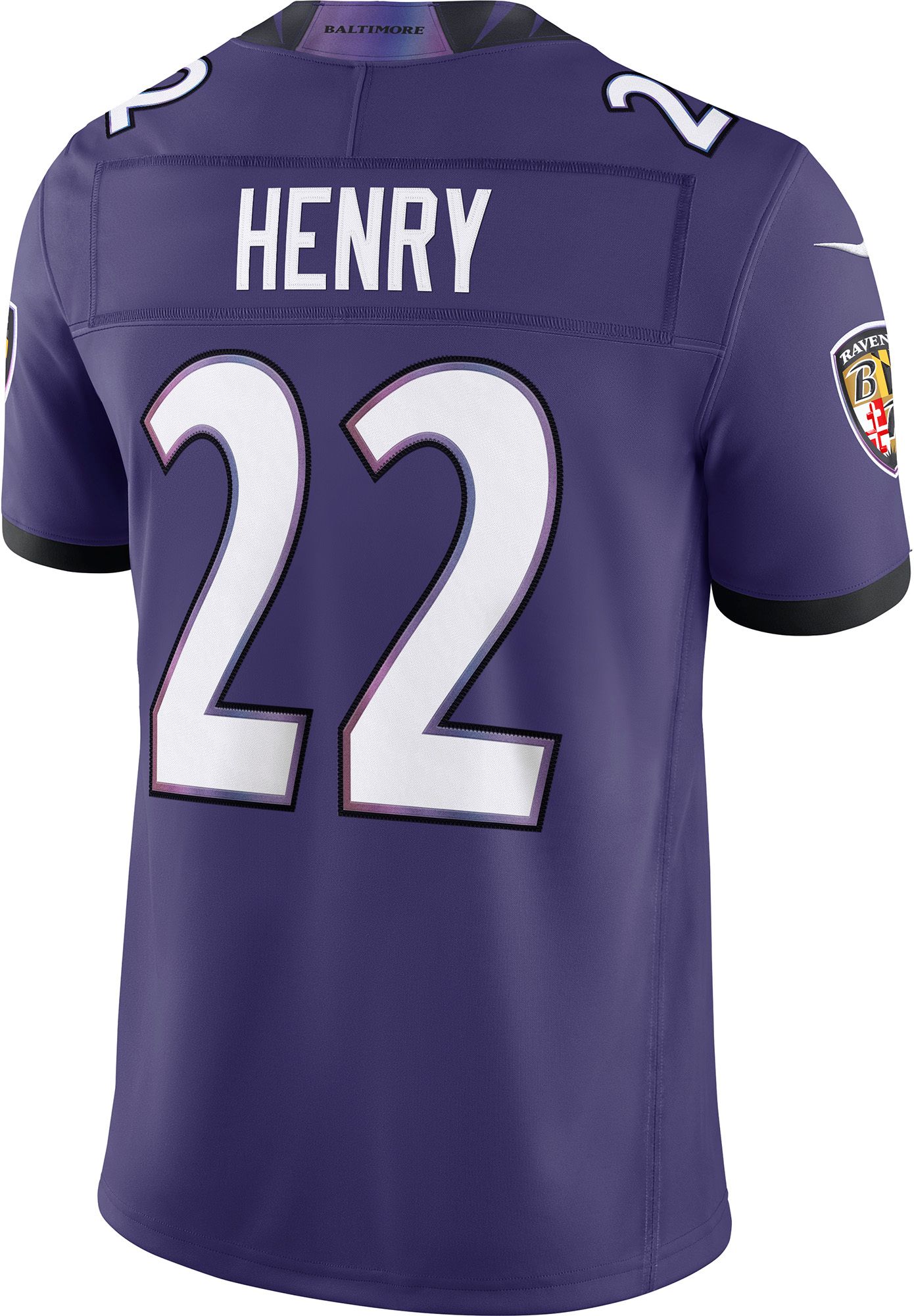 Nike Men's Baltimore Ravens Derrick Henry #22 Purple Home Limited Jersey product image